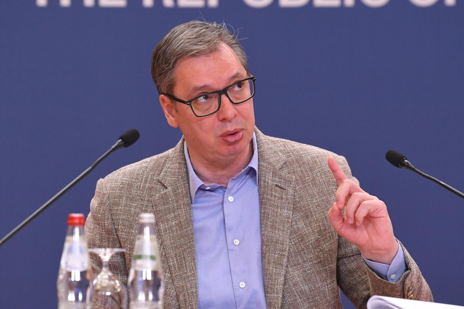 Beograd: Predsjednik Aleksandar Vučić obratio se građanima Srbije