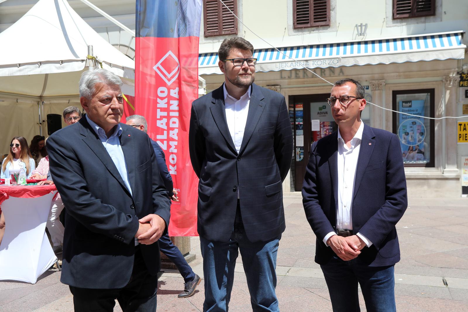 Grbin u Rijeci dao podršku kandidatima SDP-a u 2.krugu lokalnih izbora