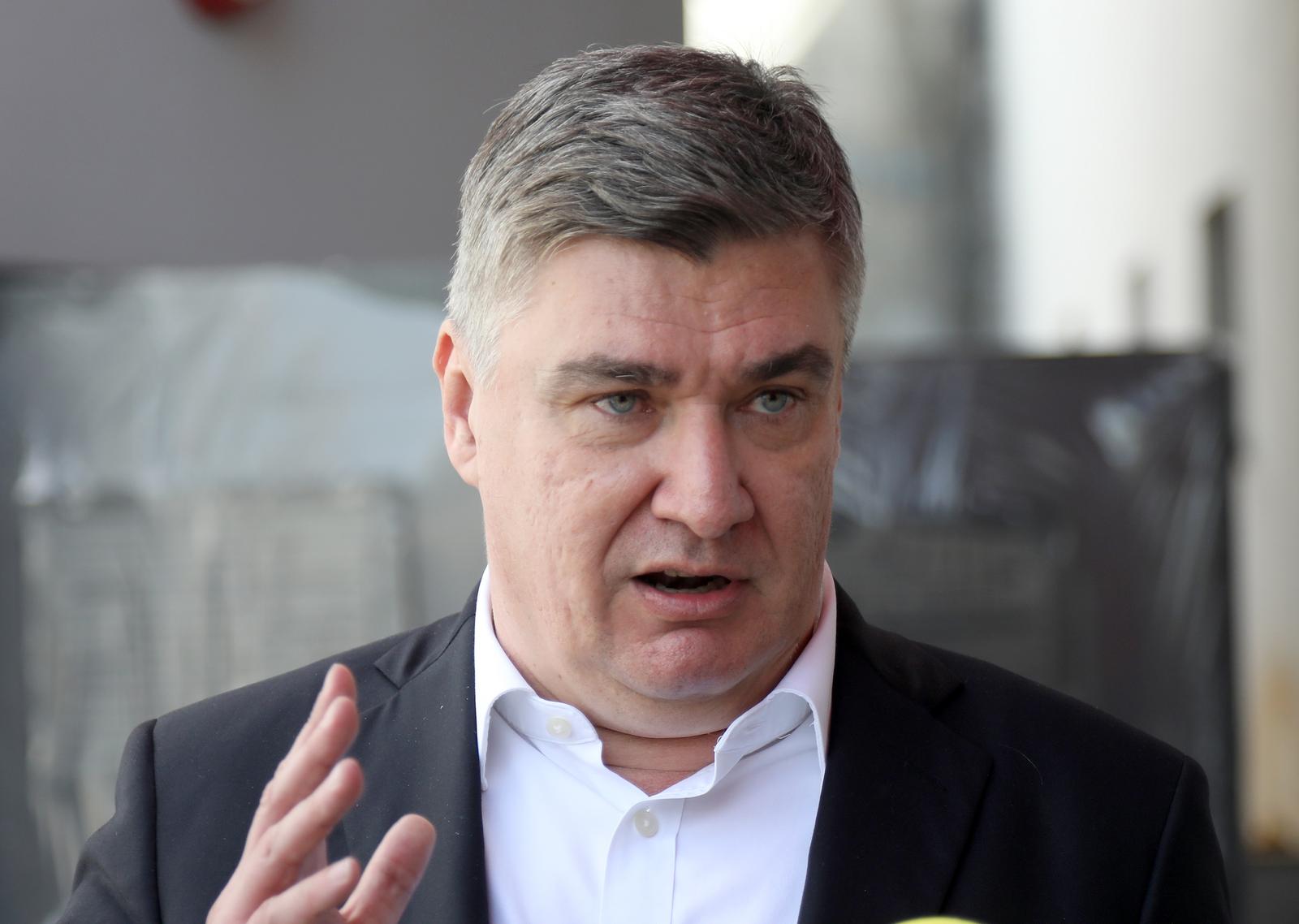 ibenik: Zoran Milanovi? dao je izjavu za medije