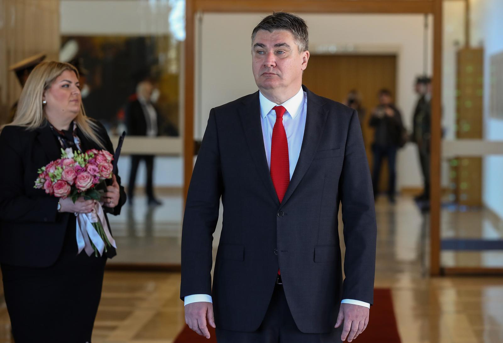 Zagreb: Zoran Milanović primio u posjet slovensku predsjednicu Natašu Pirc Musar