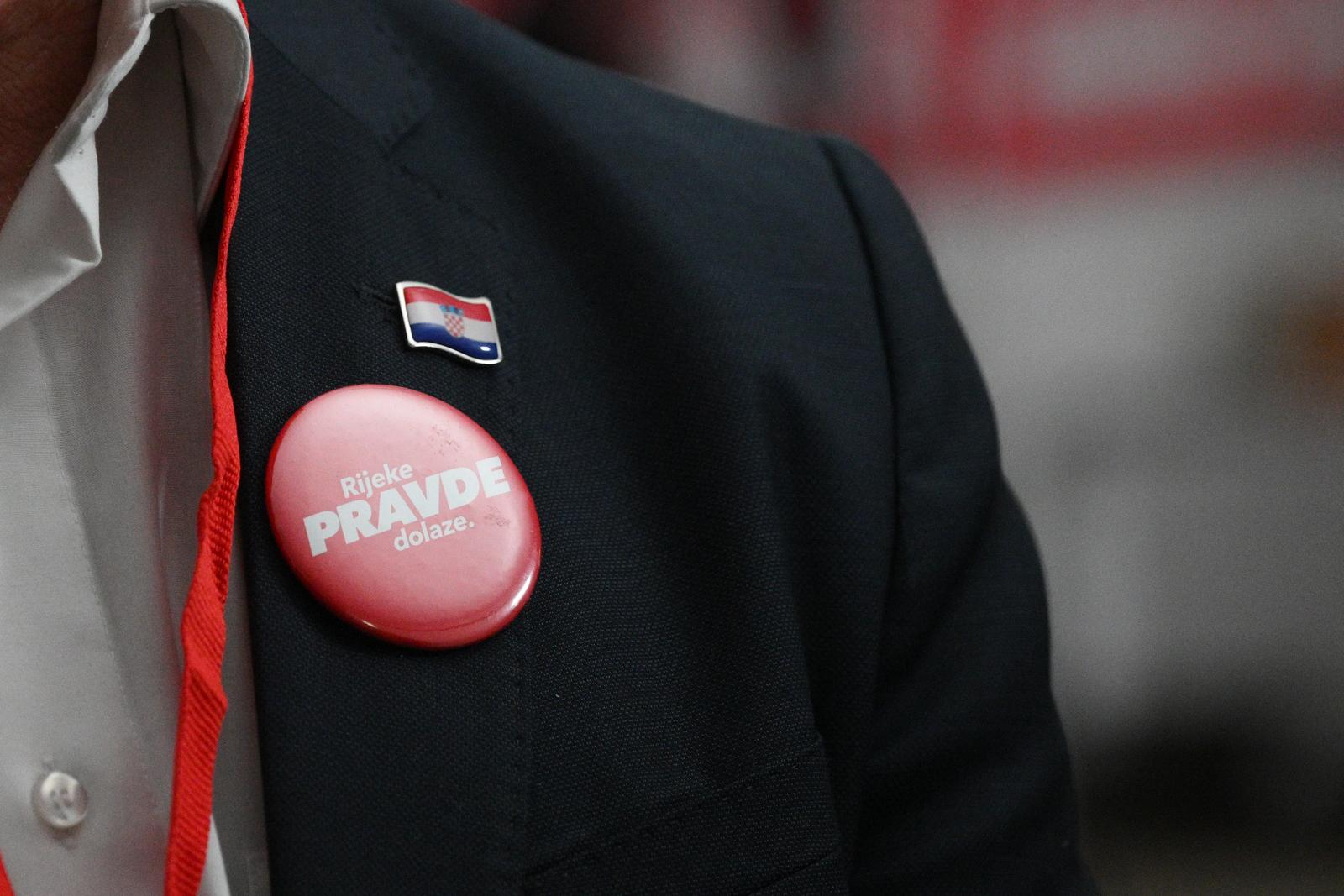 Zagreb: Doček izbornih rezultata u stožeru koalicije Rijeke pravde