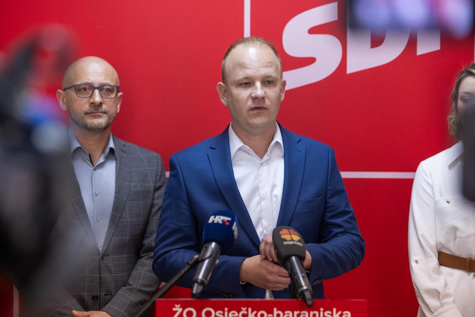 Osječki SDP predstavio svoje kandidate za ovogodišnje izbore