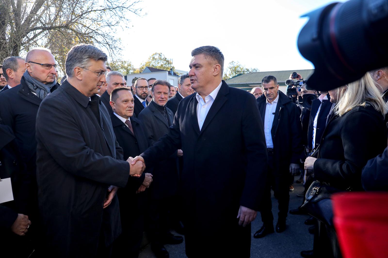 Andrej Plenković i Zoran Milanović