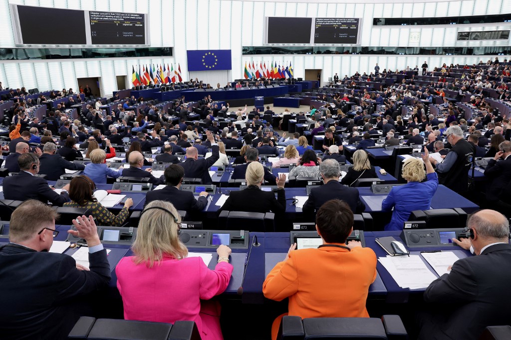 FRANCE-EU-POLITICS-PARLIAMENT