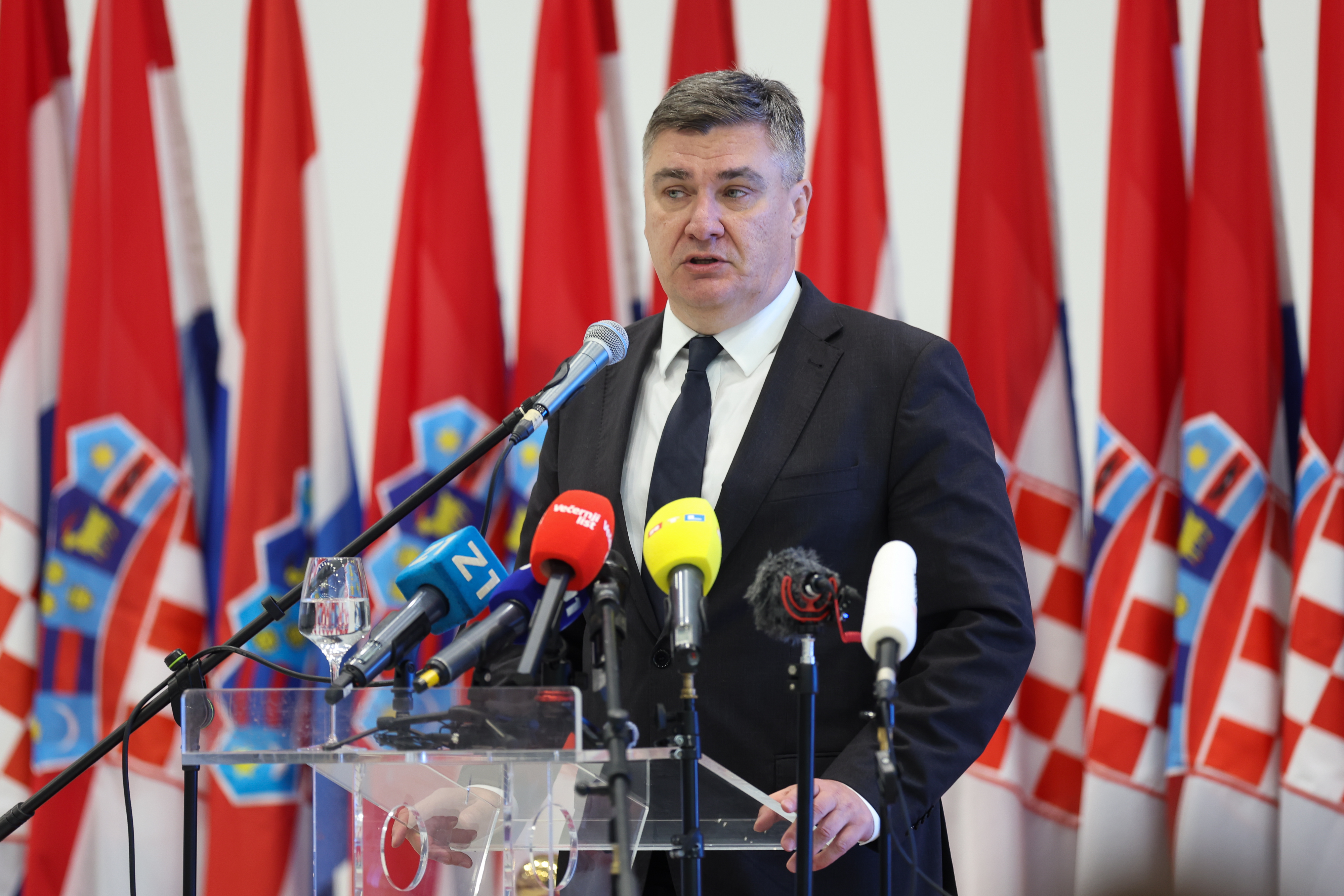 Svečani program na dočeku prve skupine višenamjenskih borbenih aviona Rafalea u Hrvatsku