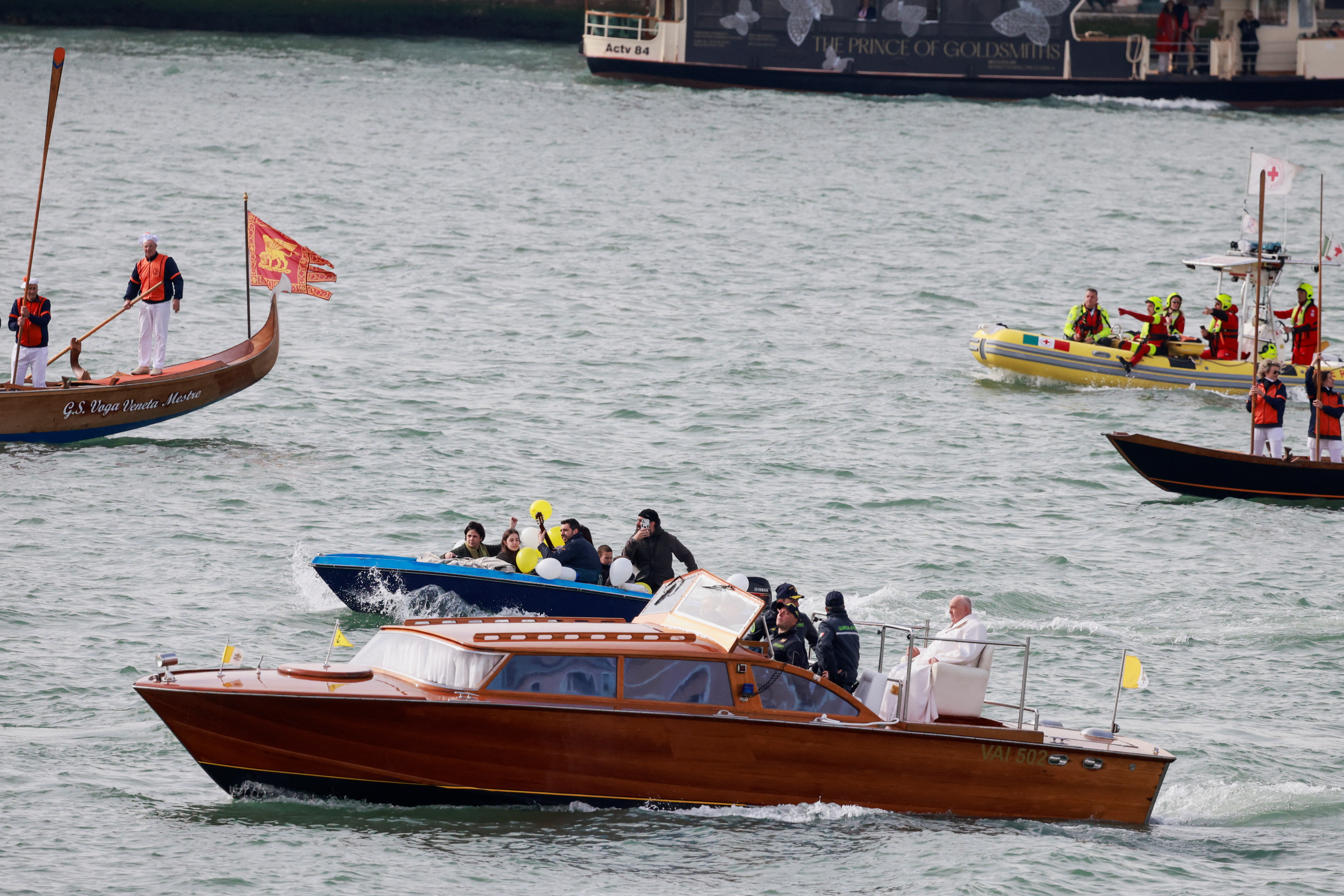 Pope Francis visits Venice, papa franjo u veneciji