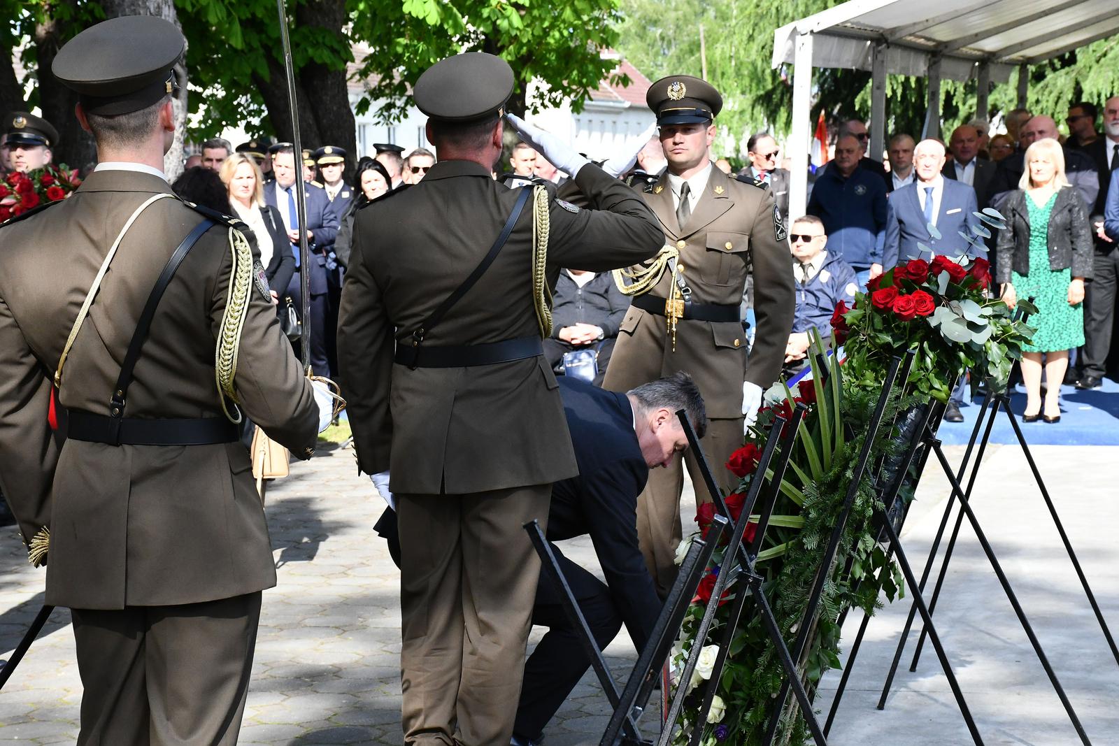 U Okučanima obilježena 28. godišnjica VRO Bljesak