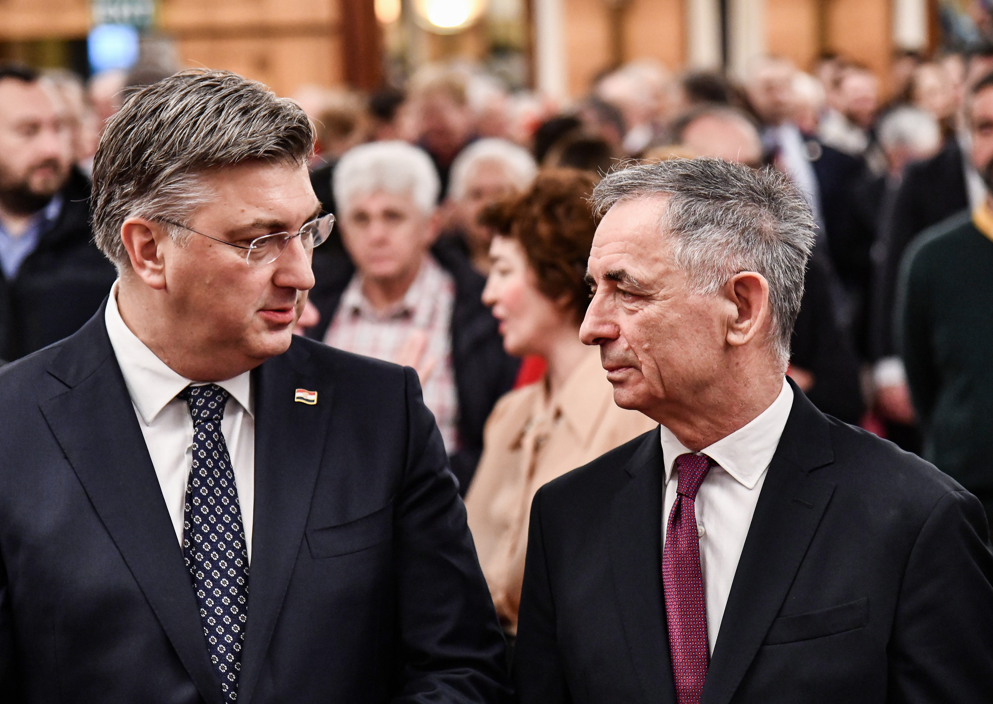 Andrej Plenković, Milorad Pupovac