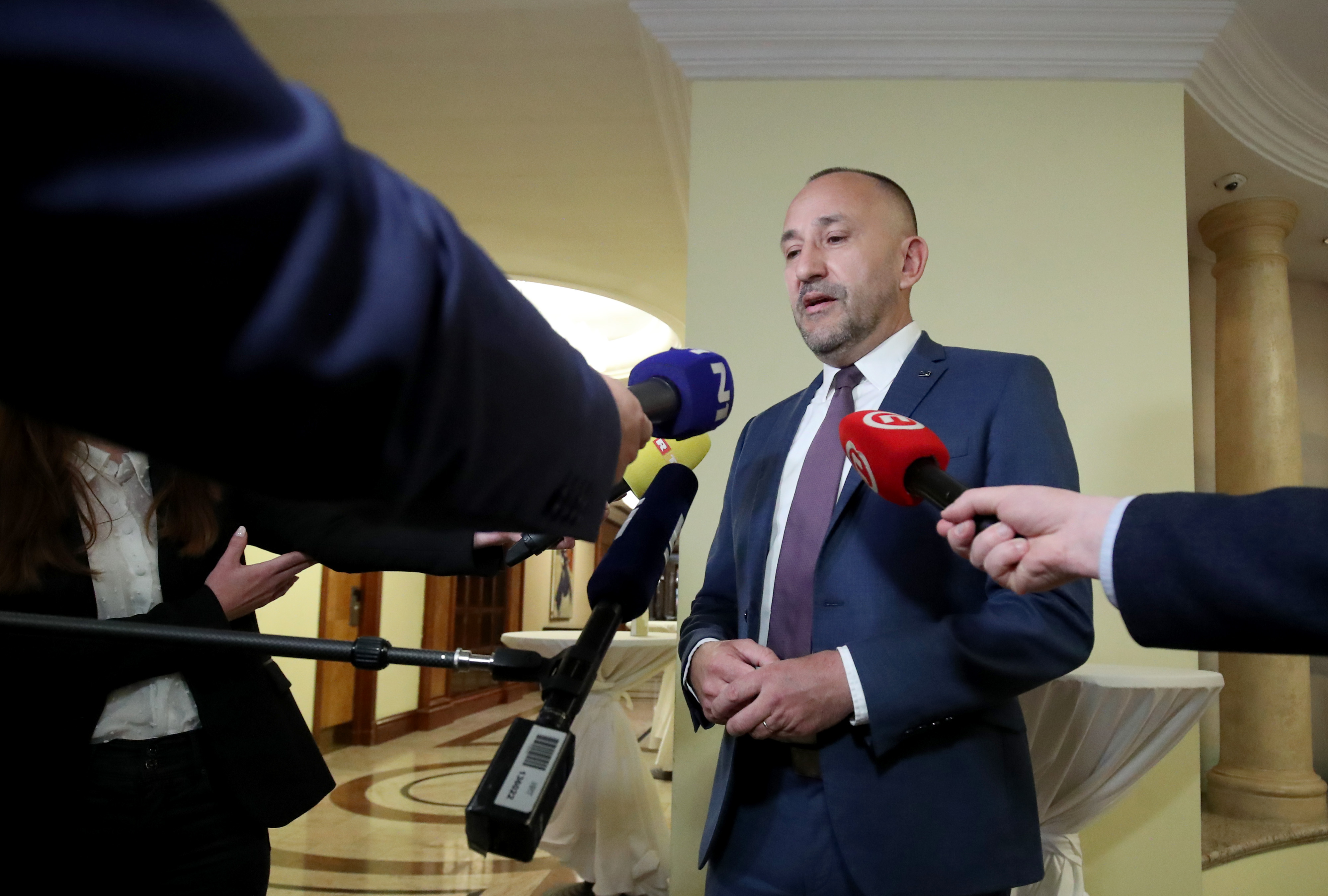 Zagreb: U hotelu Westin održana je sjednica Predsjedništva HDZ-a te predstavljanje izbornog programa