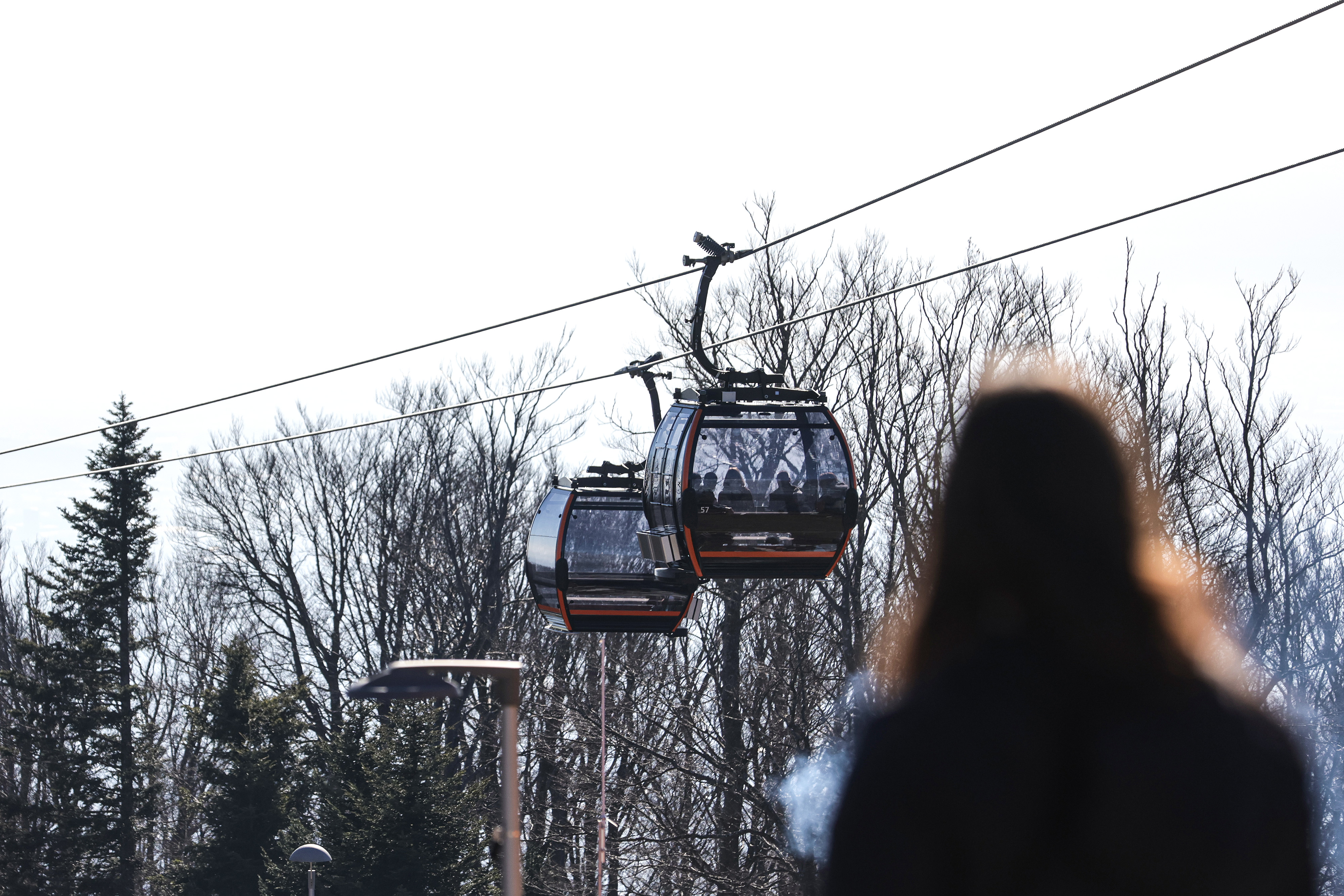 Zagreb: Sunčana nedjelja na Sljemenu