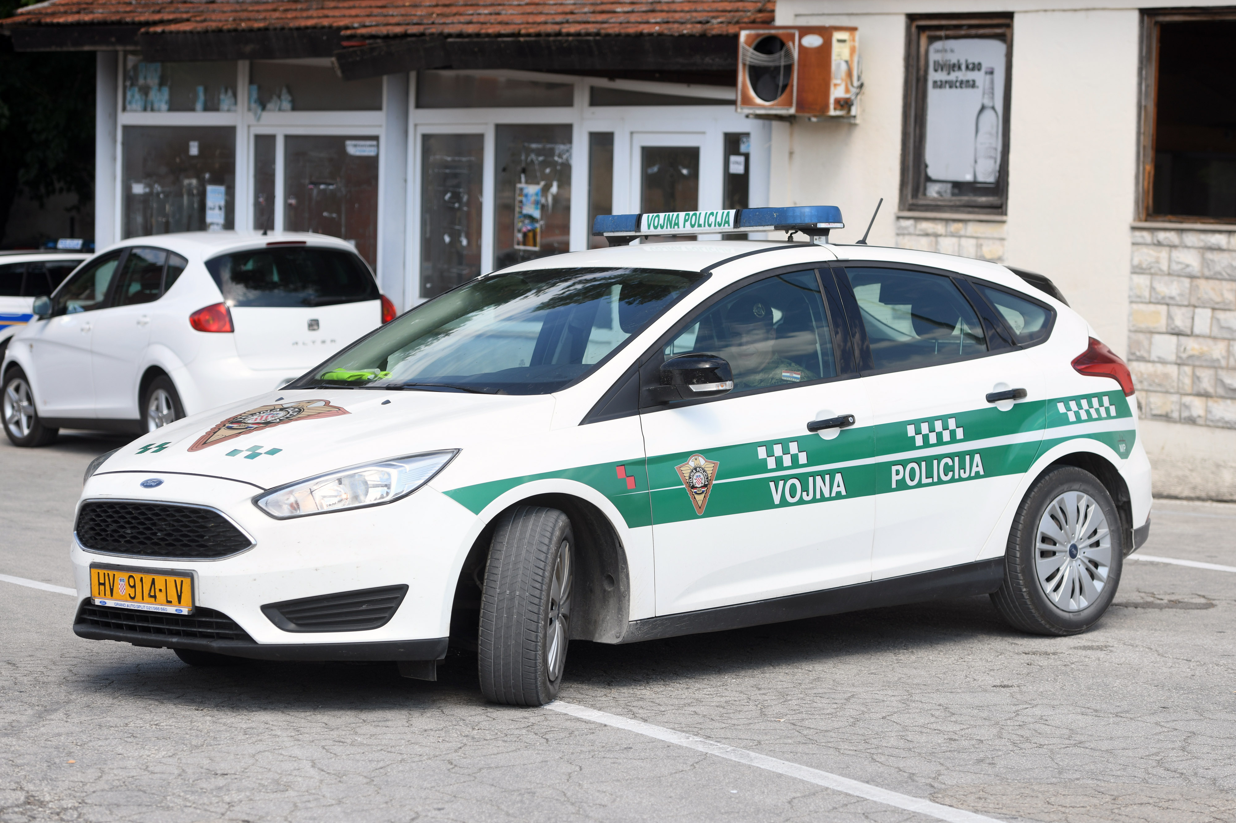 Pripadnici Vojne policije na ulicama Knina