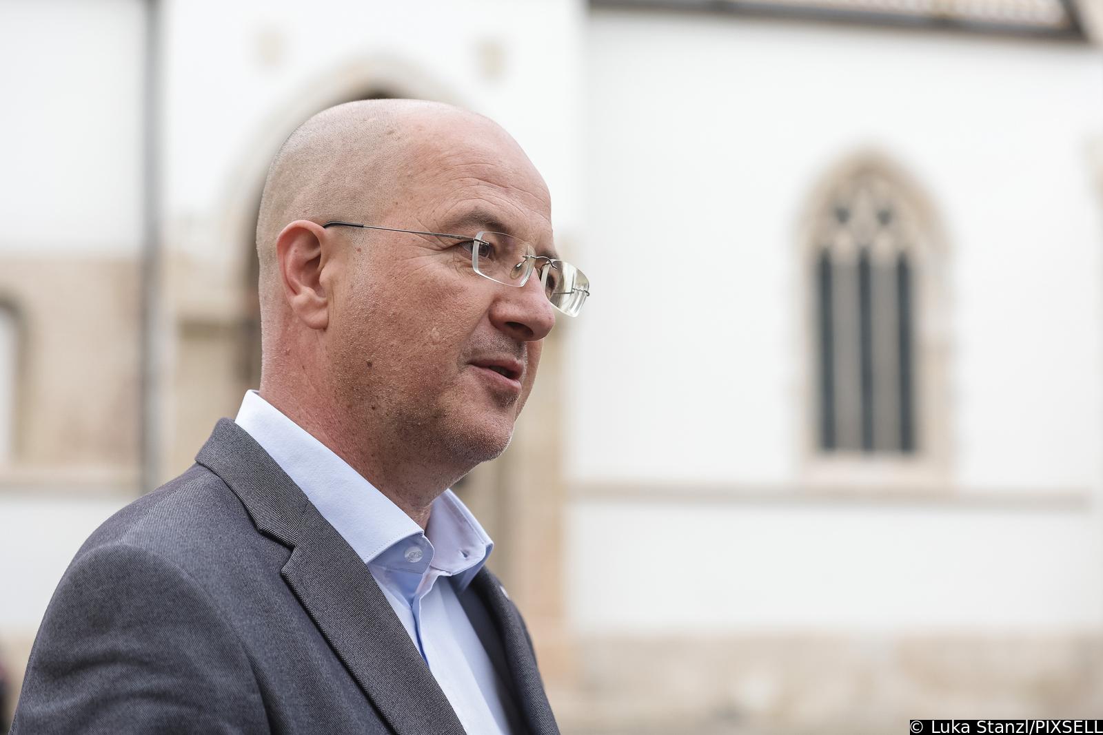 Zagreb: Odlazak Domovinskog pokreta sa sastanka s HDZ-om