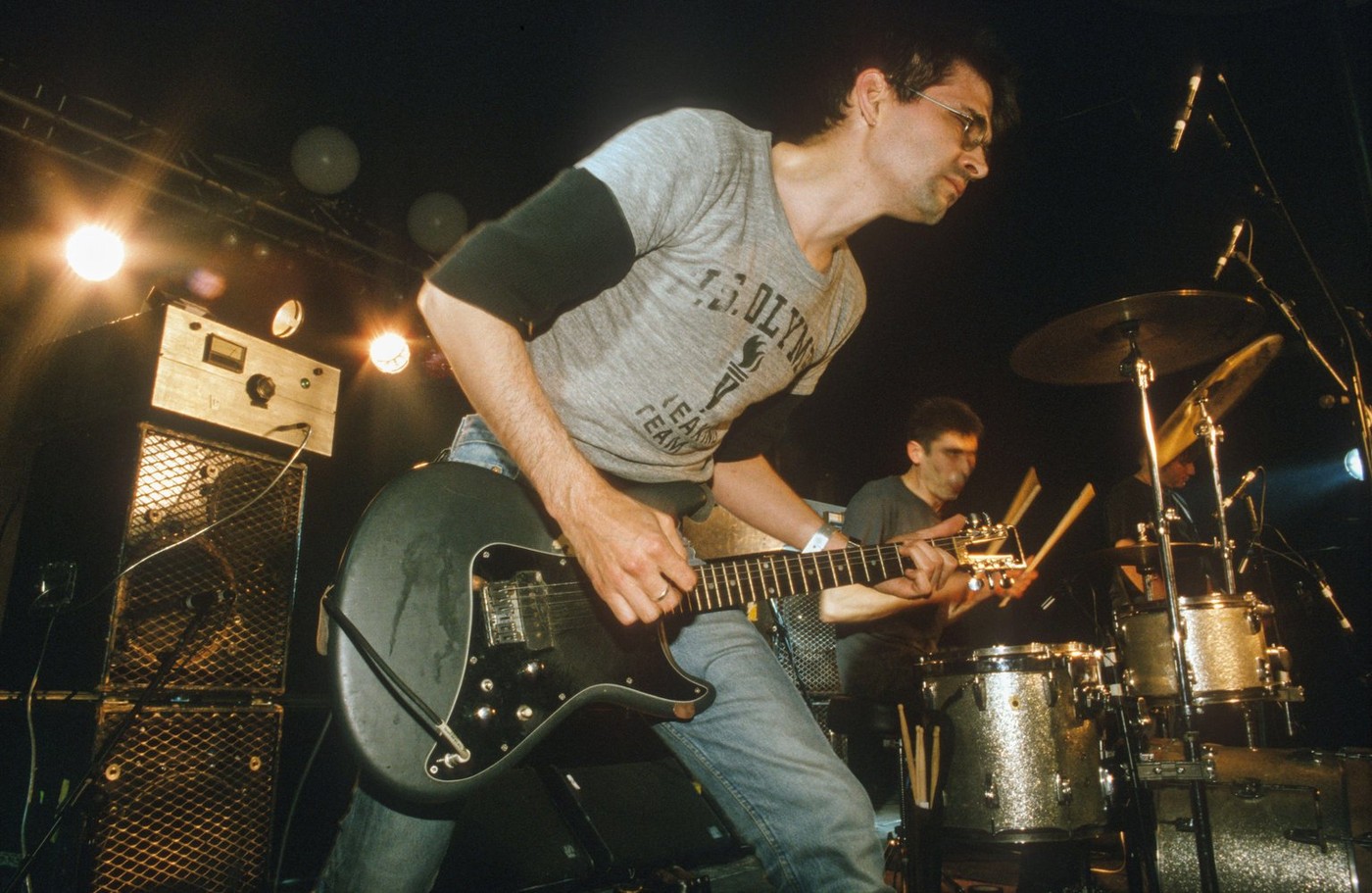 Shellac performing at All Tomorrows Parties, April 2000, Pontins, Camber Sands, Rye, West Sussex, United Kingdom.