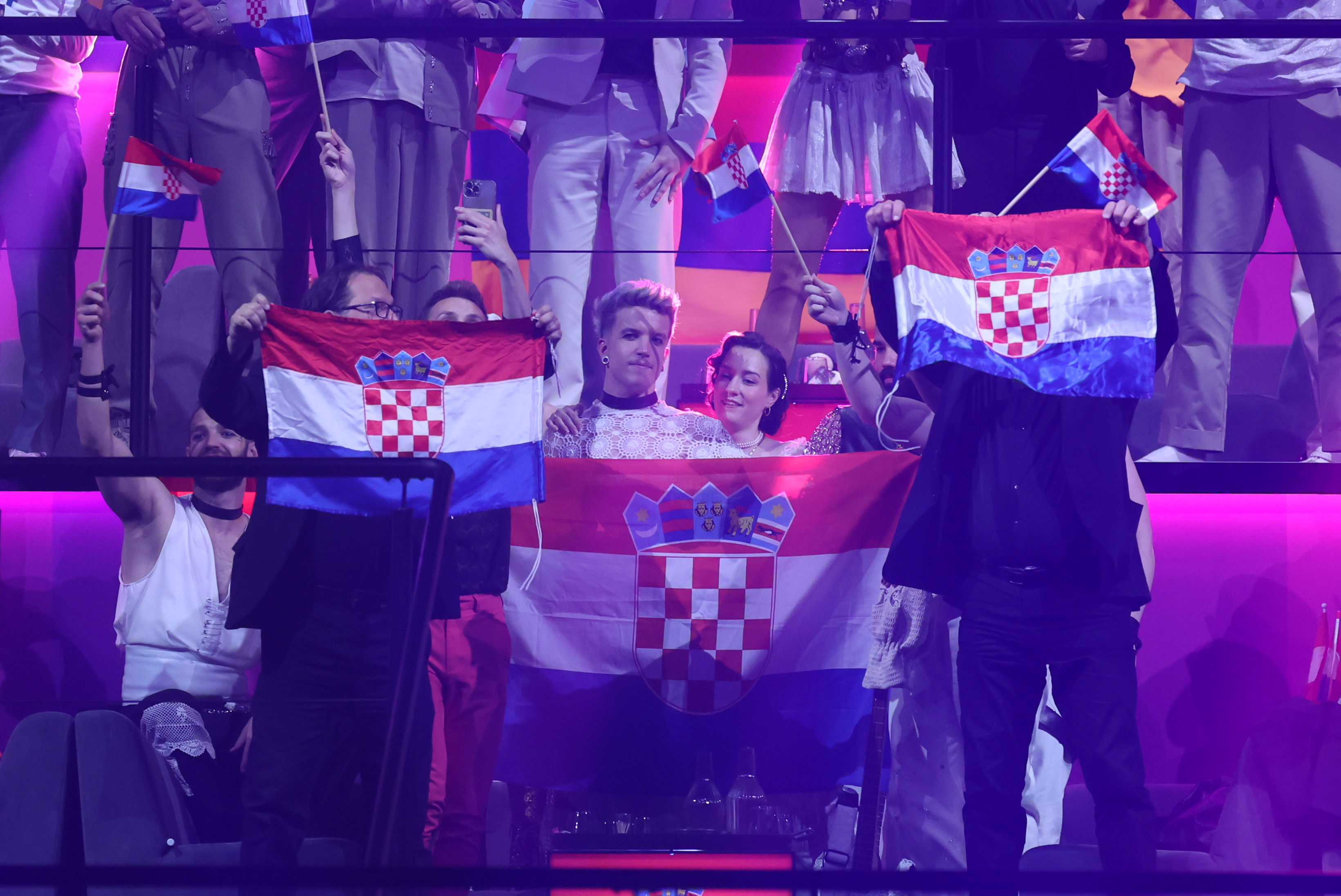 Malmo: Baby Lasagna za vrijeme glasanja na Eurosongu