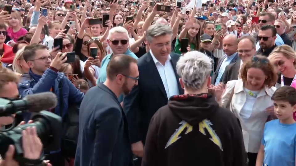 Plenković, Tomašević i Baby Lasagna