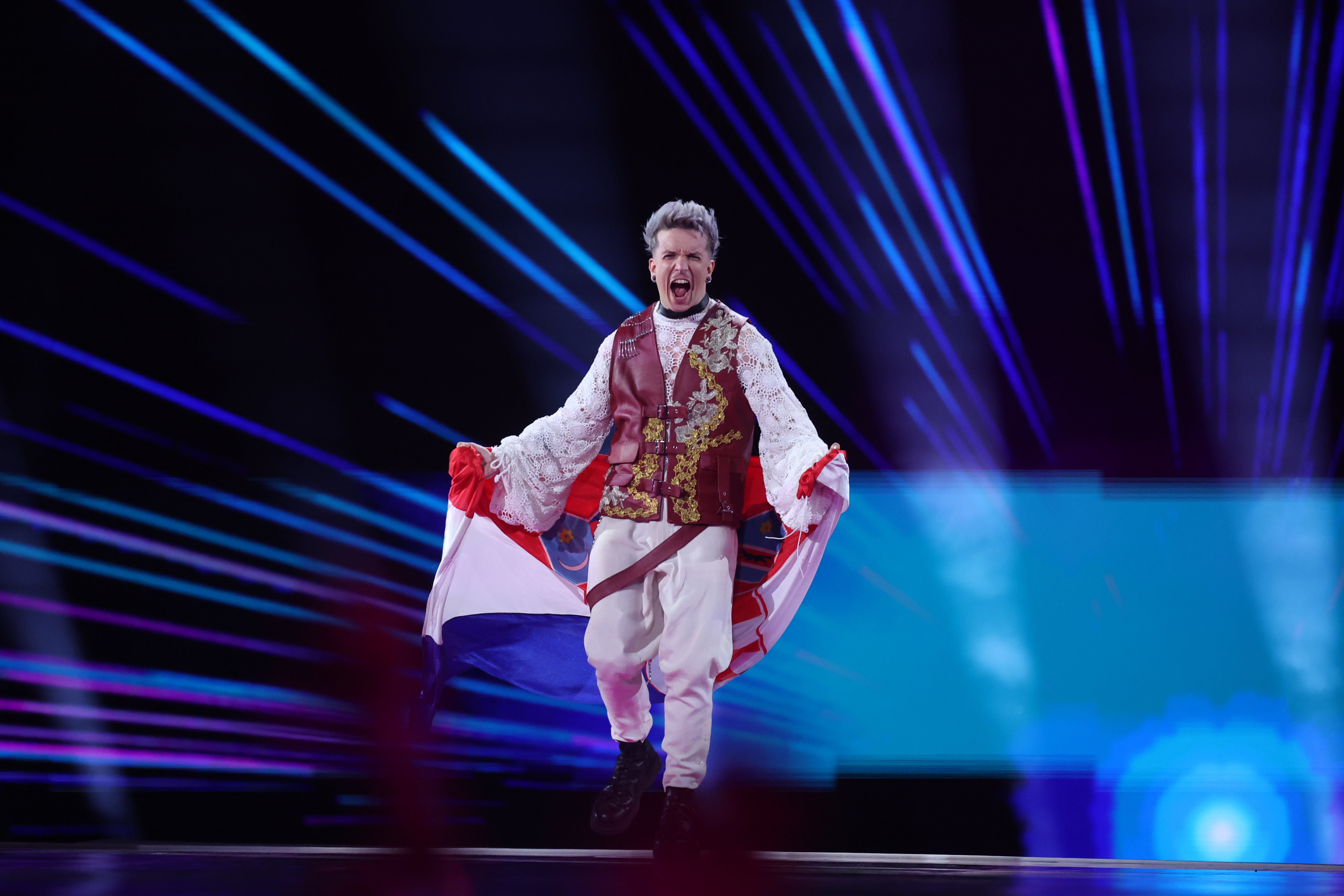 Malmo: Baby Lasagna  izašao je na pozornicu na finalna večer Eurosonga