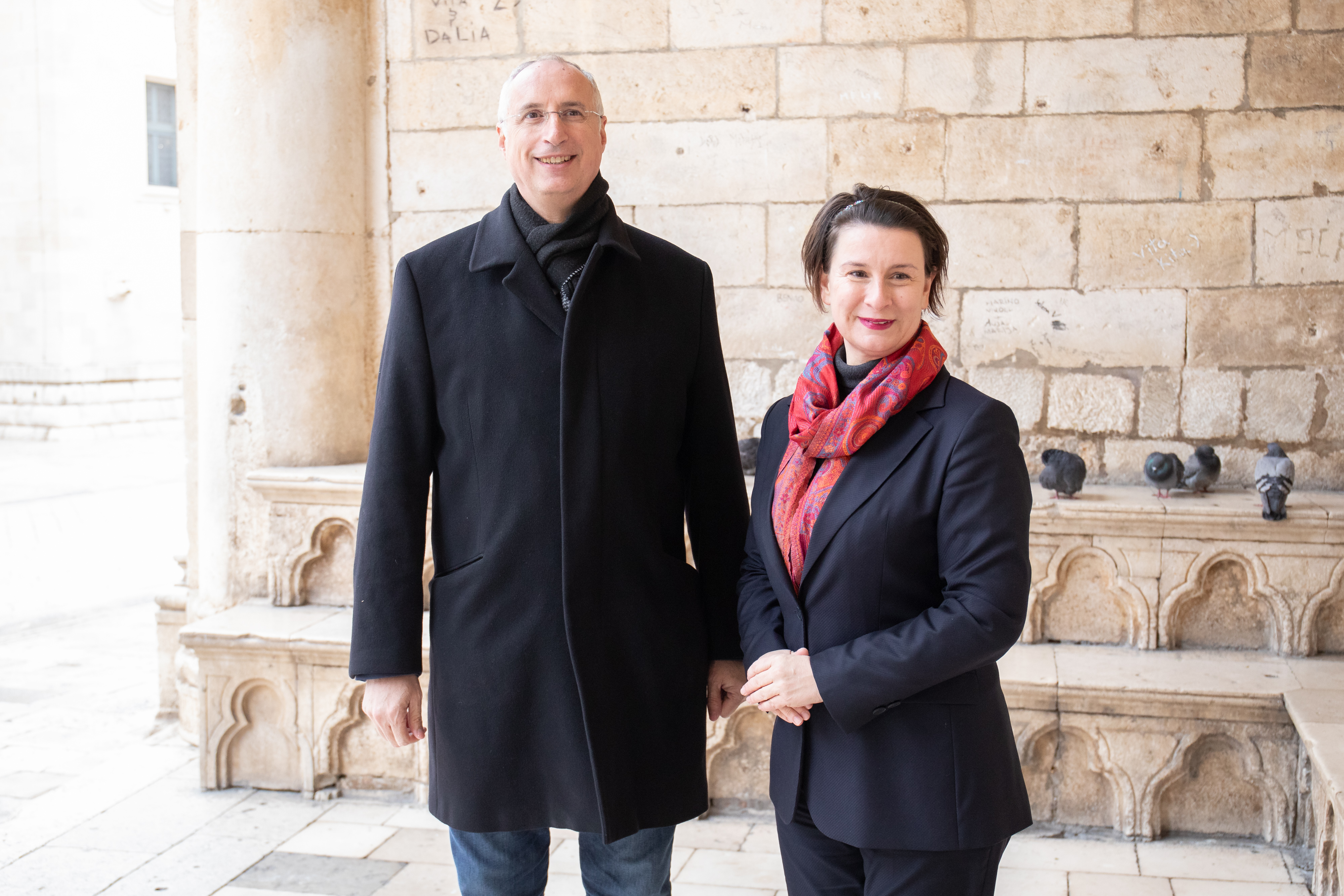 Dubrovnik: Ivica Puljak i Viktorija Knežević održali konferenciju za medije