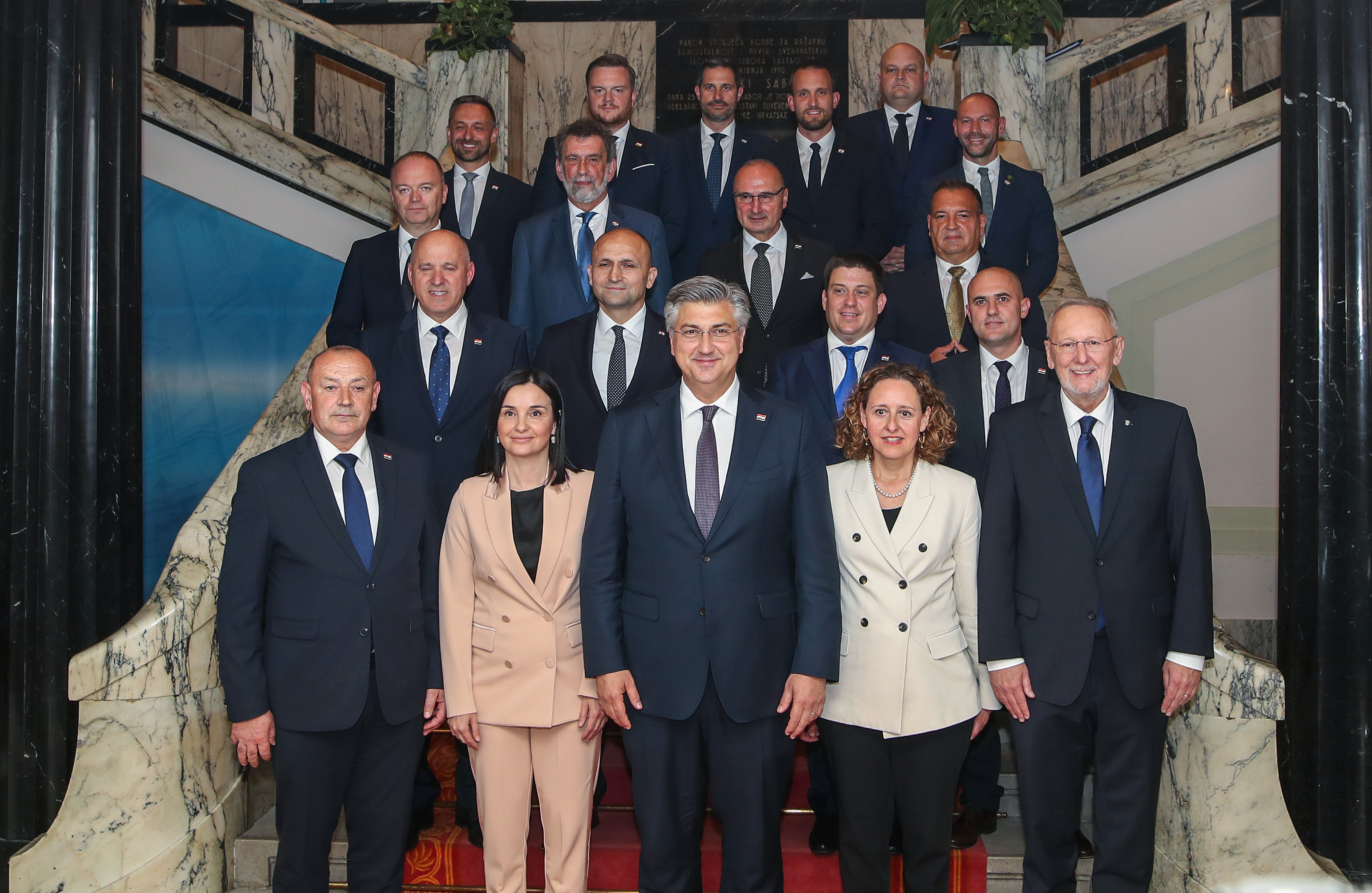 Zagreb: Članovi nove Vlade Republike Hrvatske