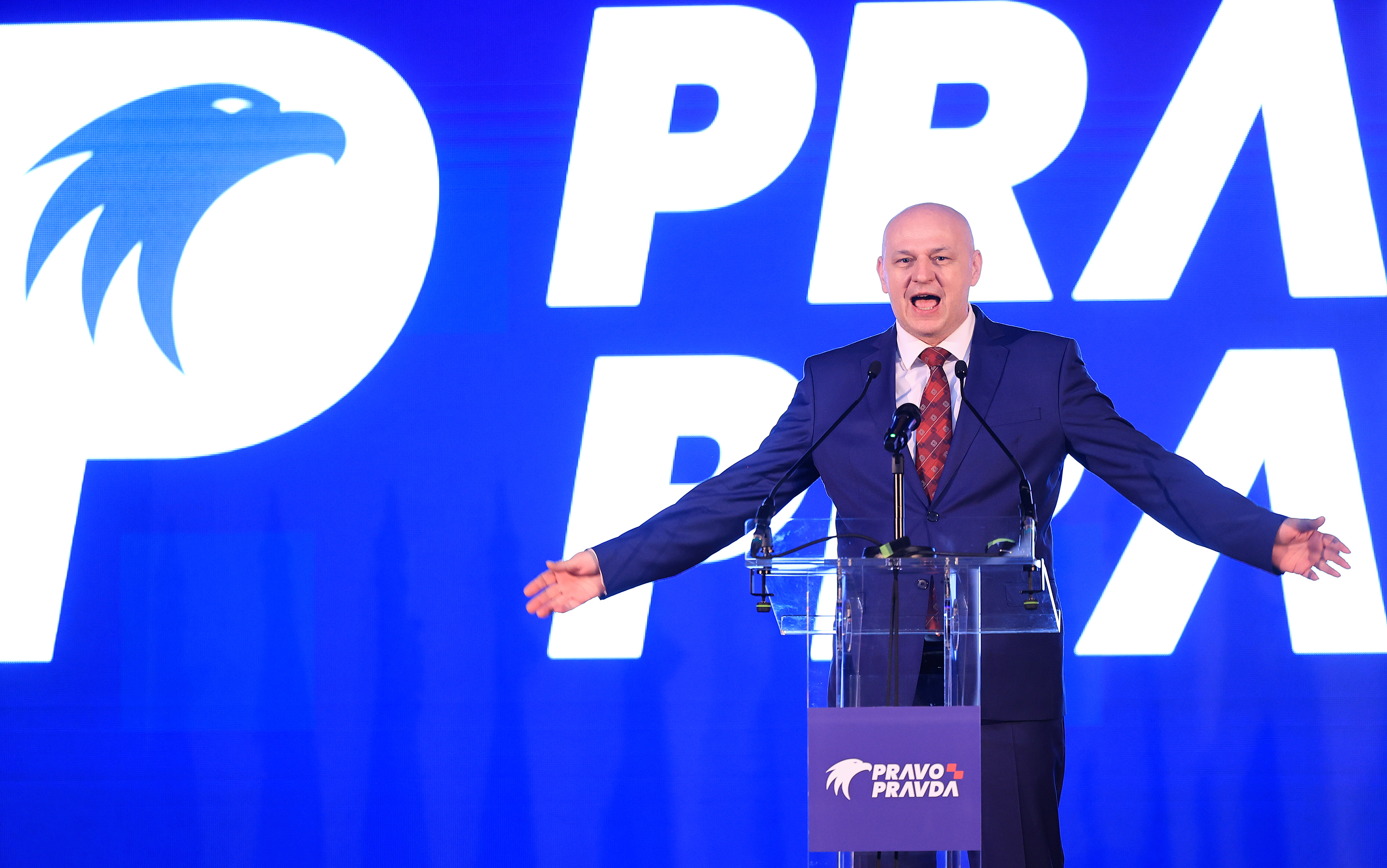 Zagreb: Kongres političke stranke Pravo i pravda na Zagrebačkom velesajmu