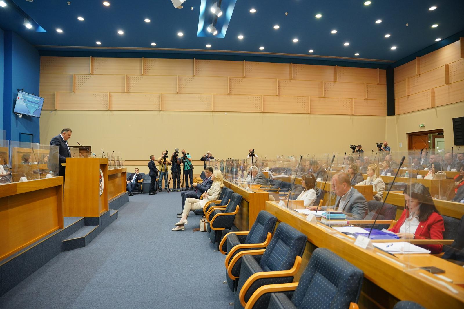 Banja Luka: Posebna sjednica Narodne skupštine RS