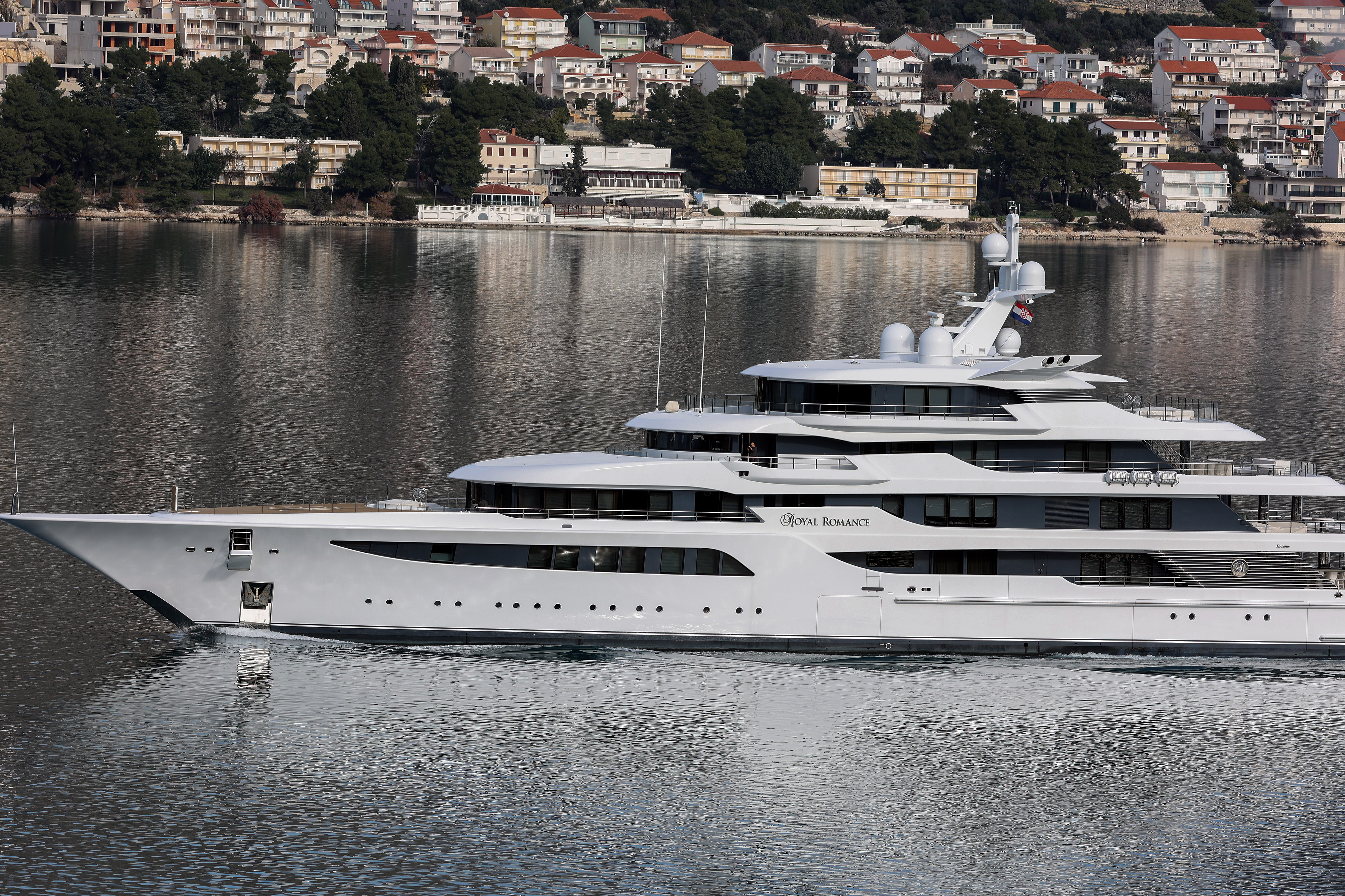 jahta, rusija, oligarh, Trogir