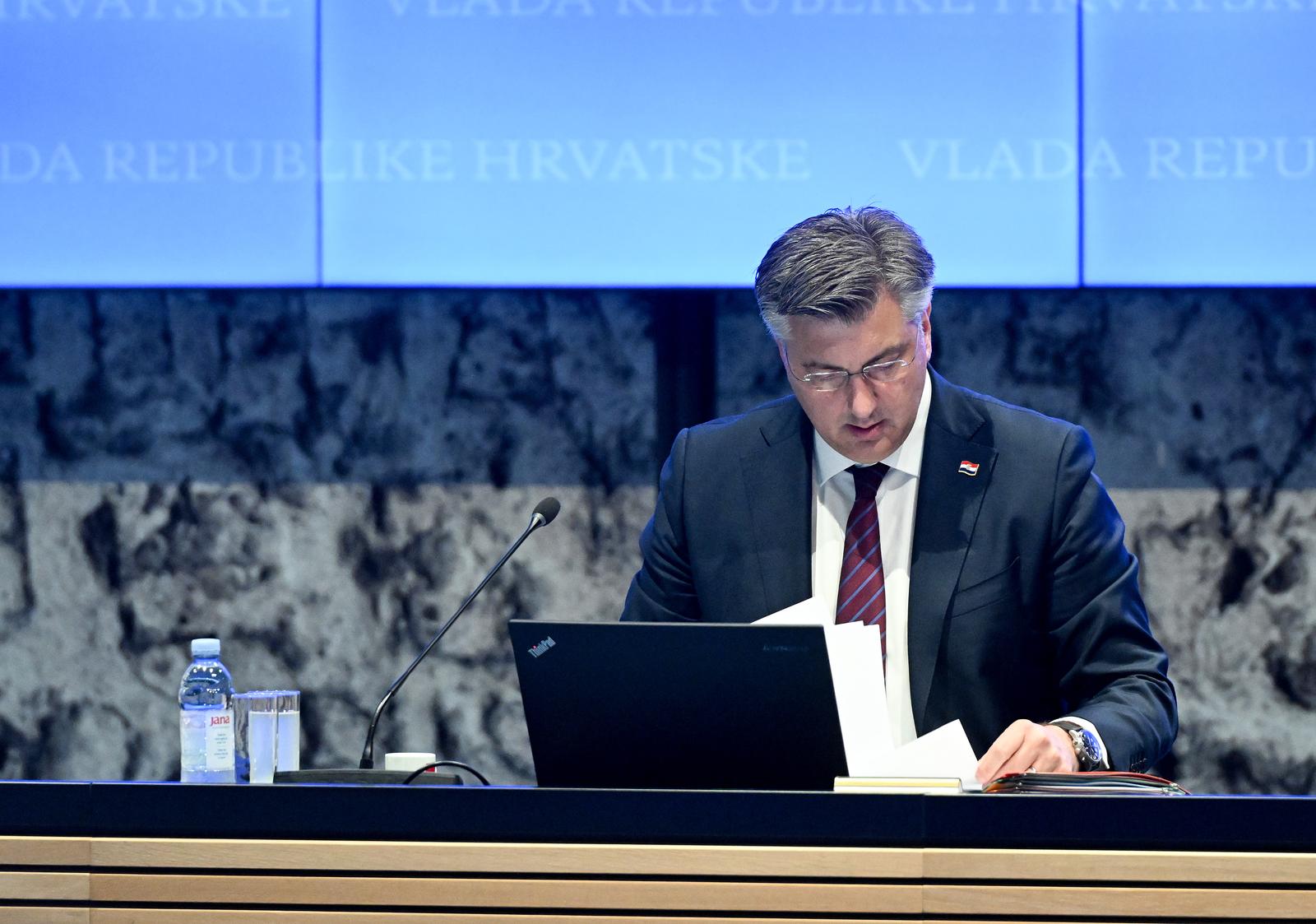 Zagreb: Održana sjednica Vlade RH