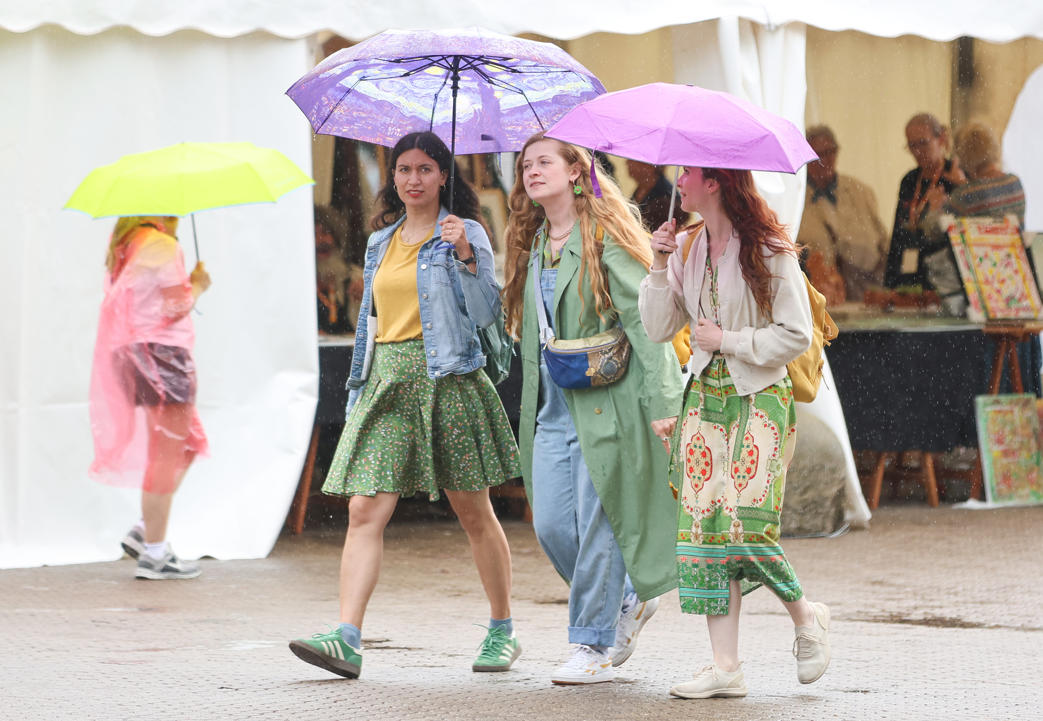 U središtu Zagreba pala kiša