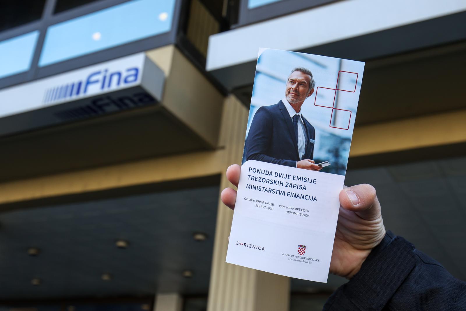 Fina, trezorski zapis