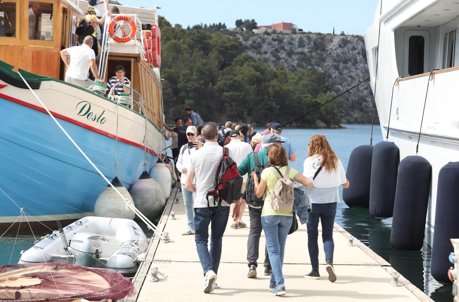 Turistička sezona u Skradinu u punom je jeku