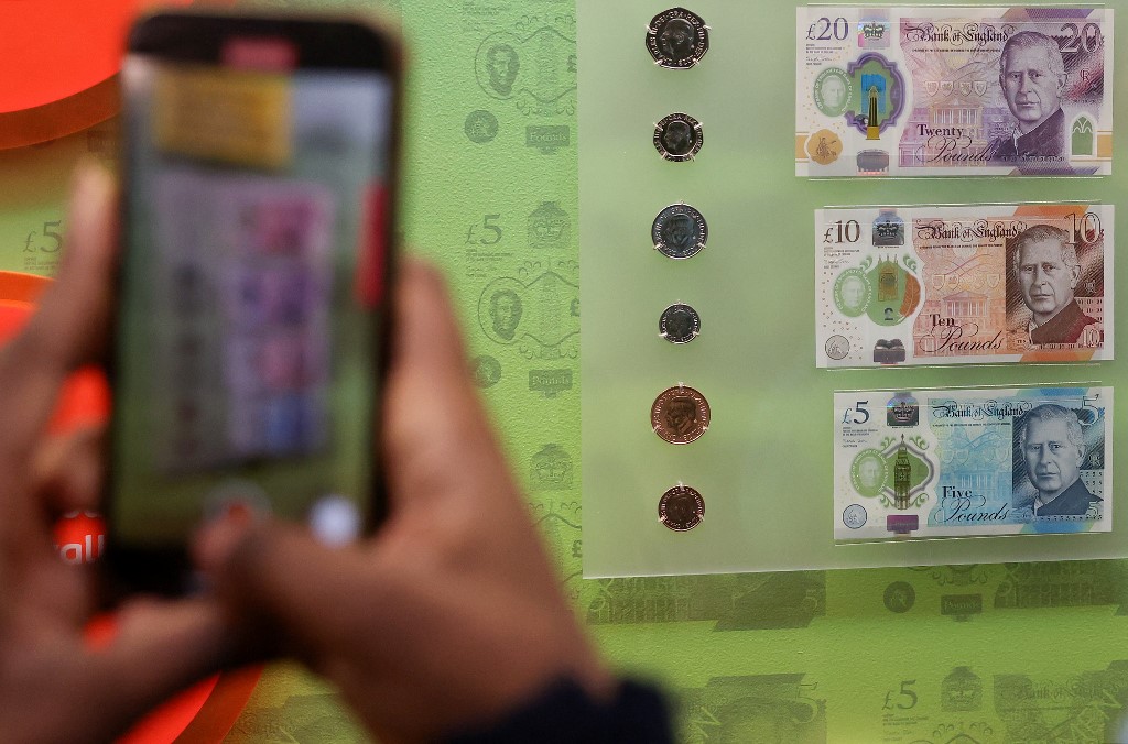 funte s likom kralja Charlesa