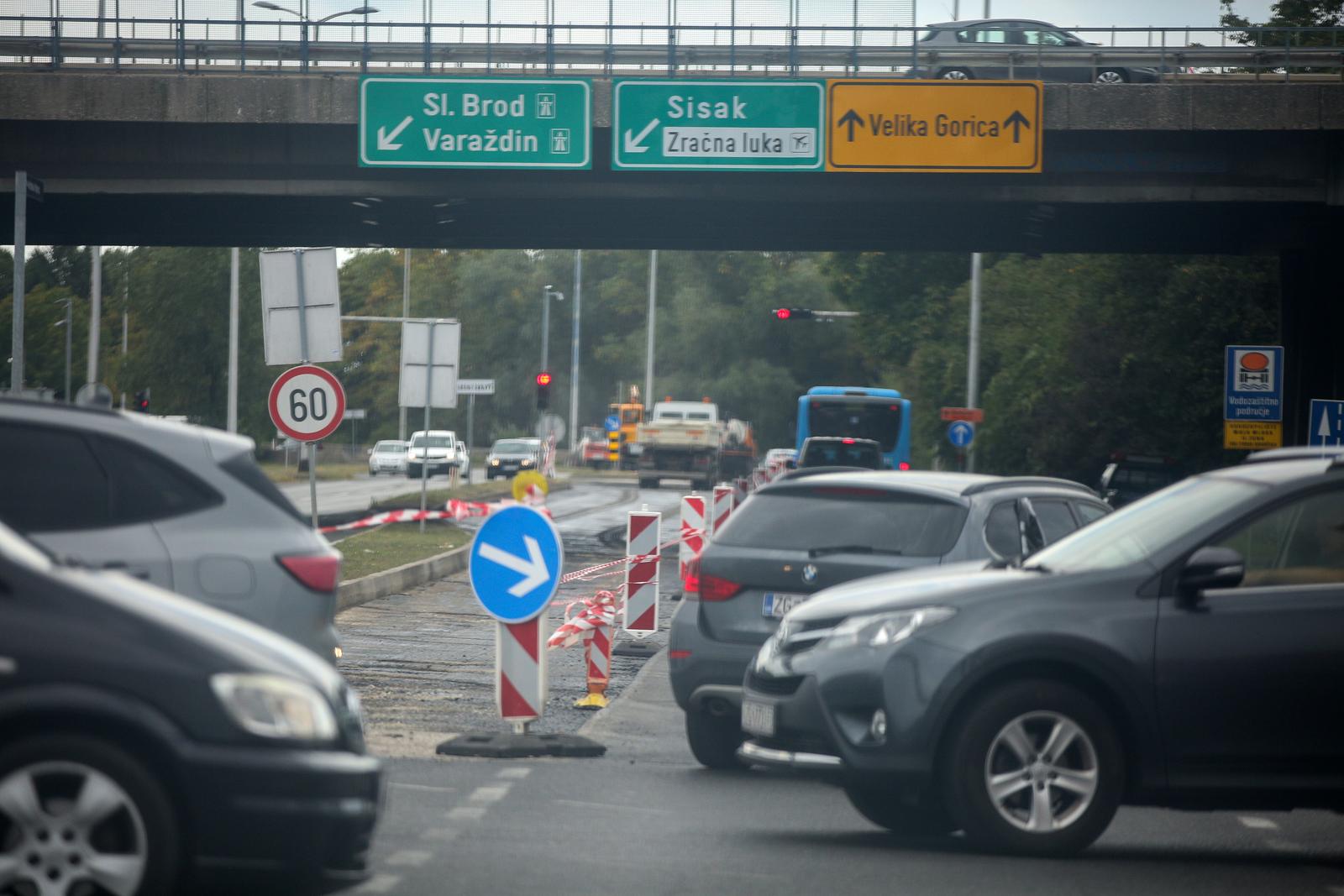 Zbog radova na čvoru Buzin nije moguće uključivanje na zagrebačku obilaznicu u smjeru istoka iz smjera grada