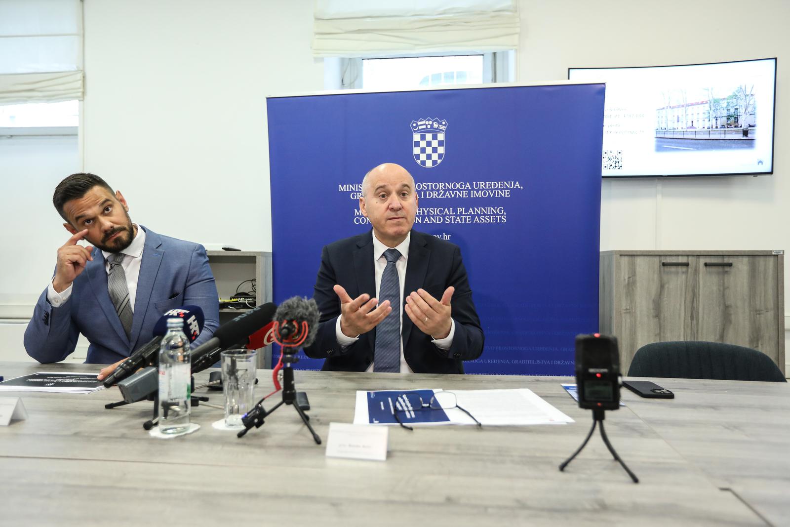 Zagreb: Ministar Bačić o Registru stanova u privatnom vlasništvu