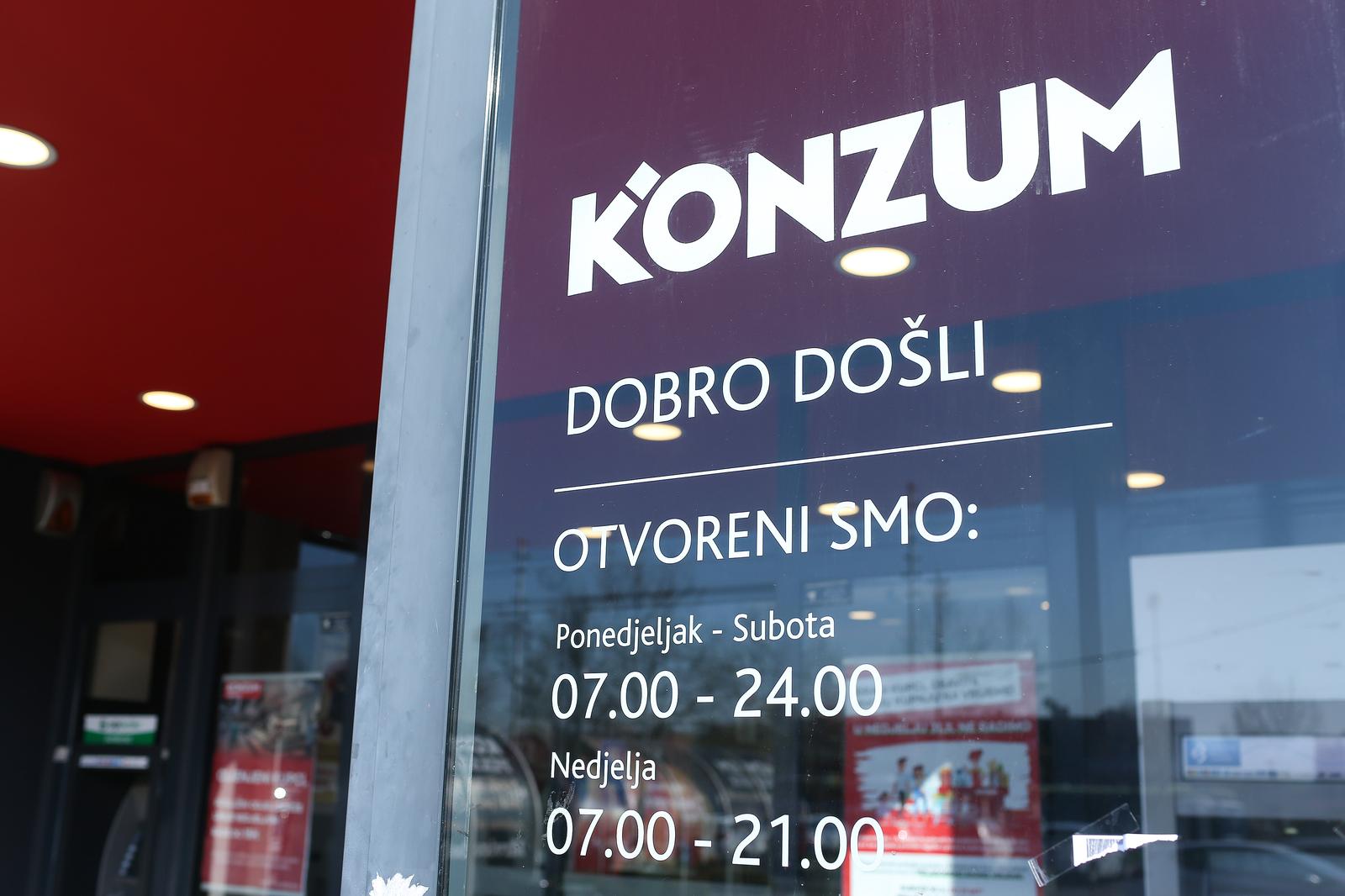 Diljem zemlje sve poslovnice Konzuma zatvorene na jedan dan