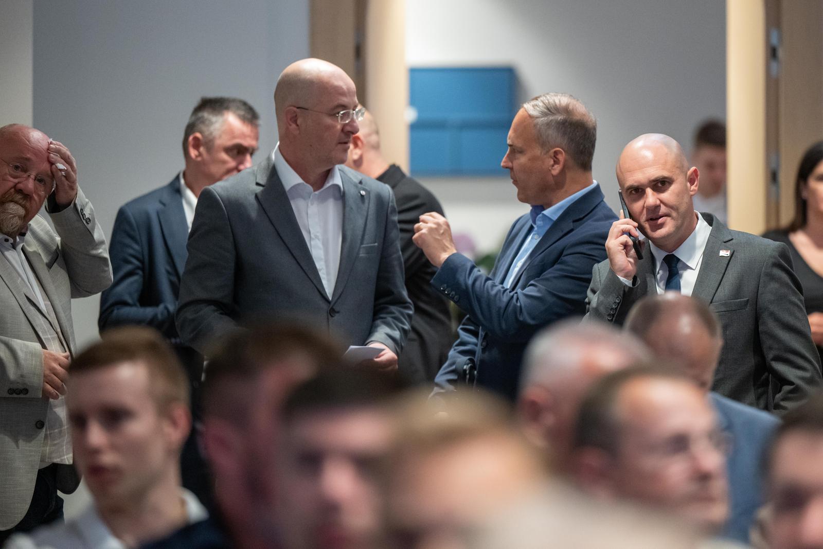 Zagreb: Konferencija za medije uoči Koordinacije Domovinskog pokreta za Europske izbore 2024. godine