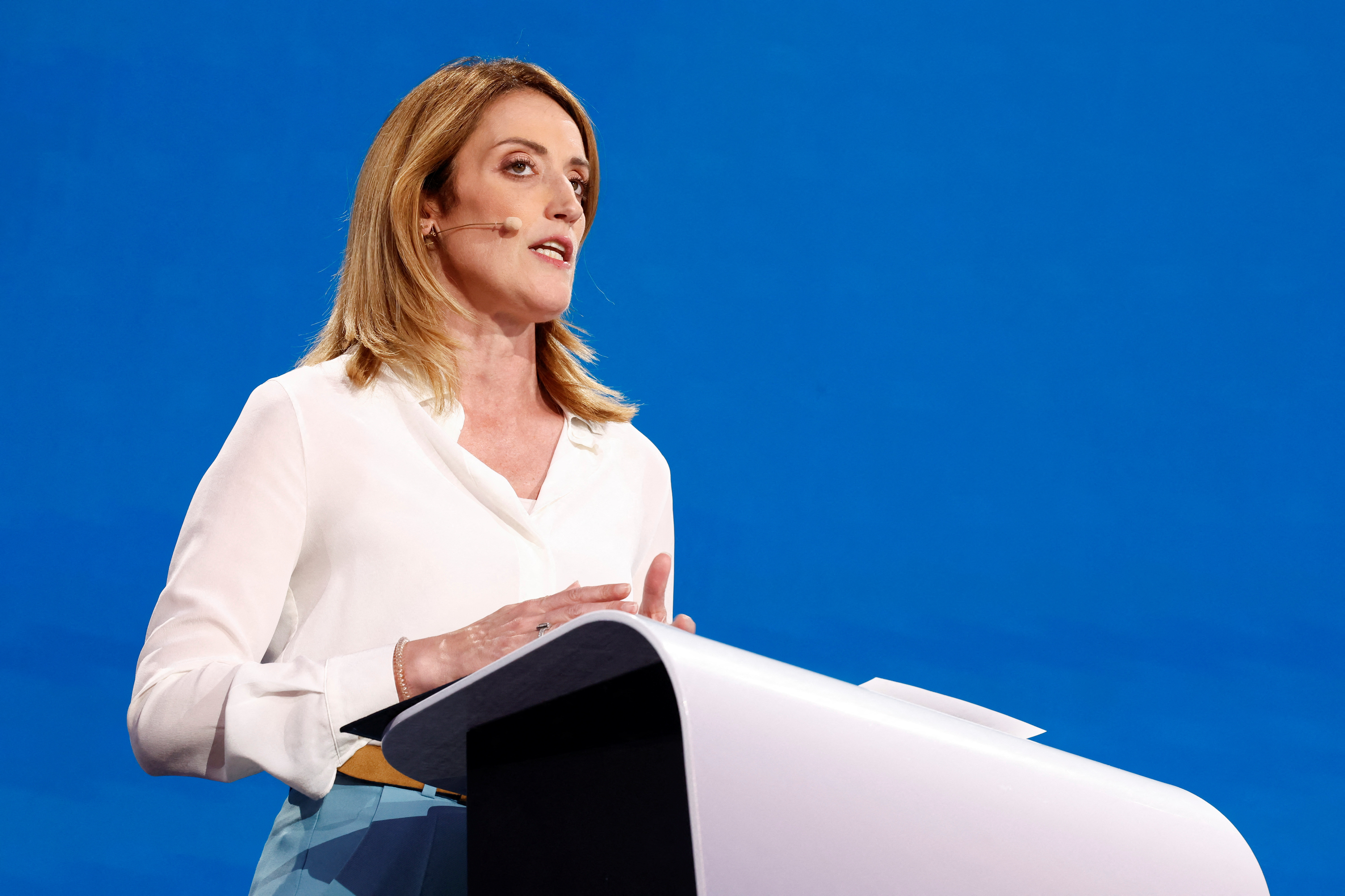 European Parliament elections, in Brussels