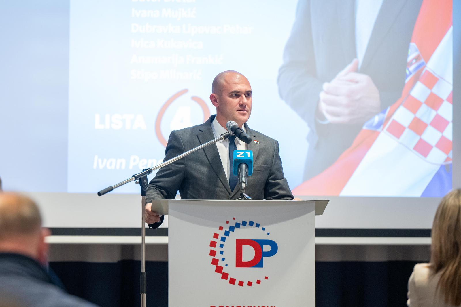 Zagreb: Konferencija za medije uoči Koordinacije Domovinskog pokreta za Europske izbore 2024. godine