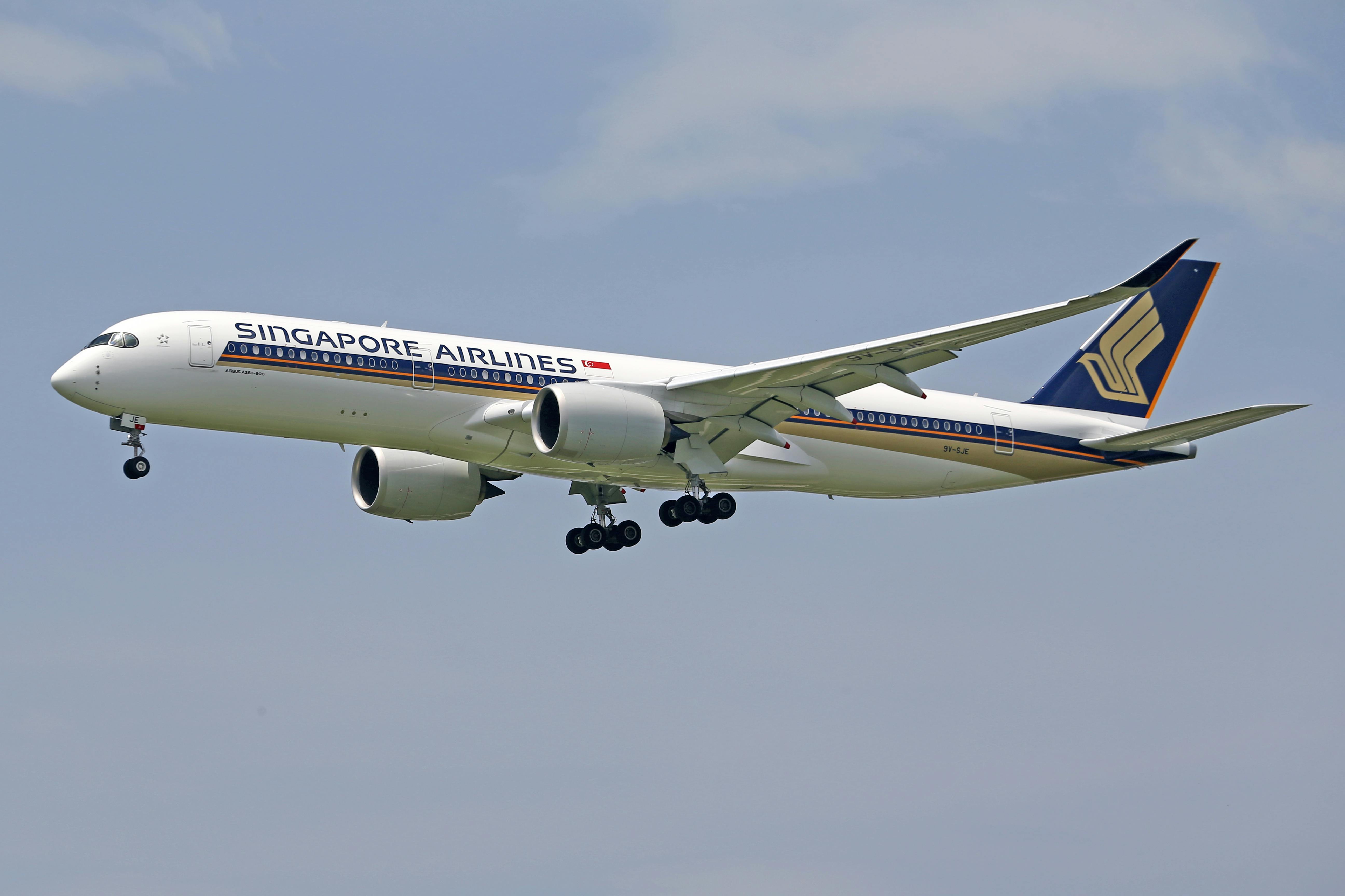 singapore airlines, avion singapur, zrakoplov, let