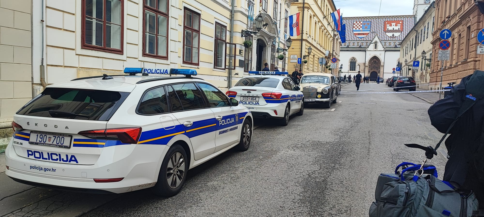 policija, markov trg