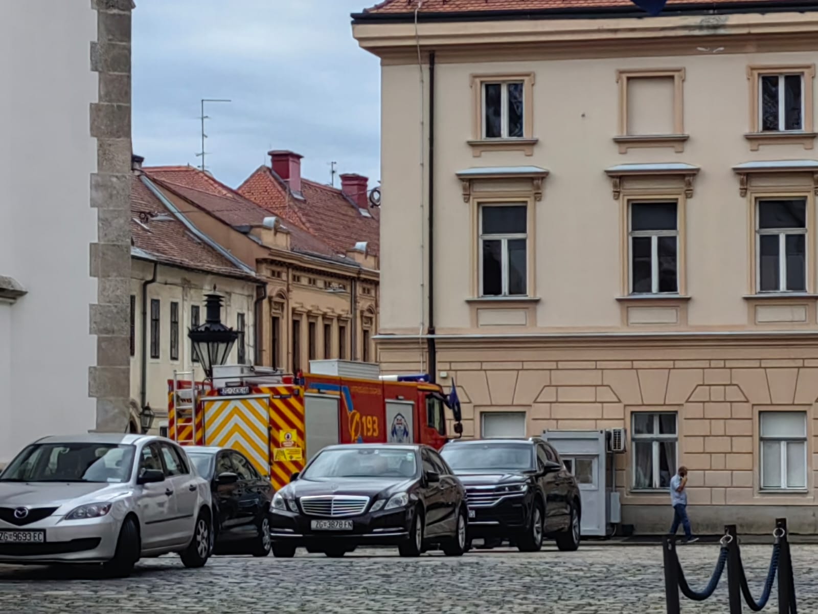 vatrogasci na markovom trgu