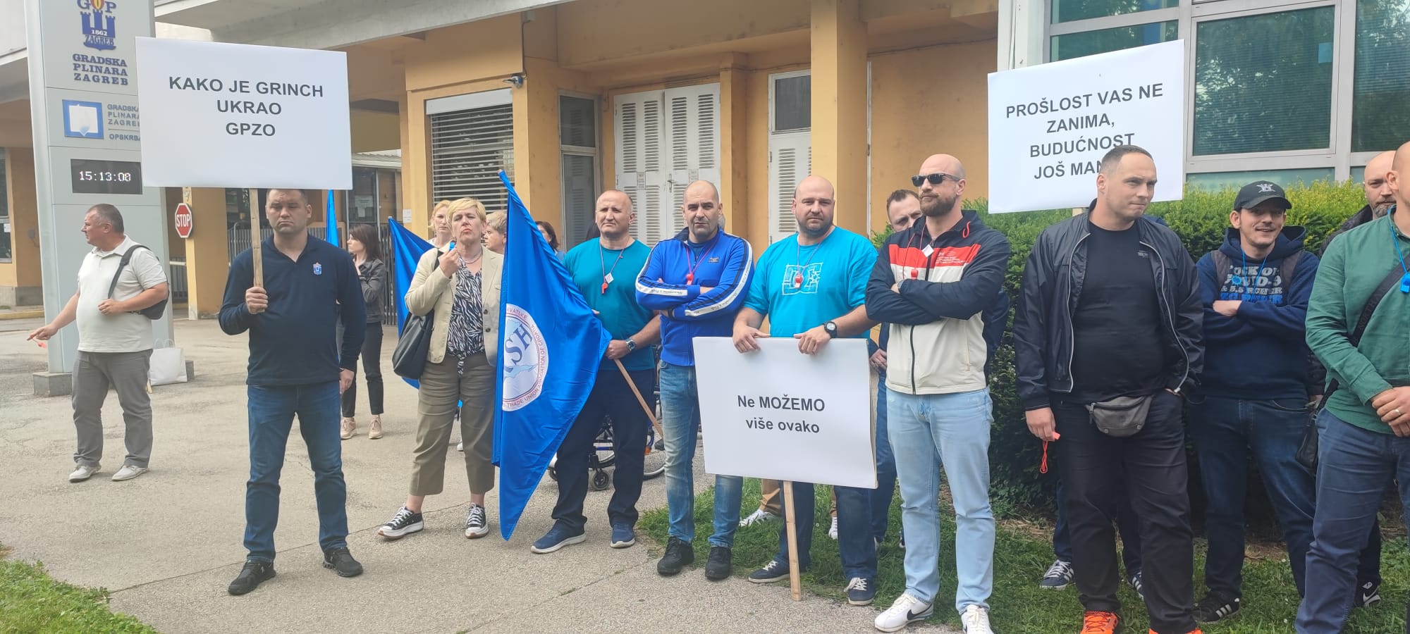 Gradska plinara Zagreb opskrba, prosvjed