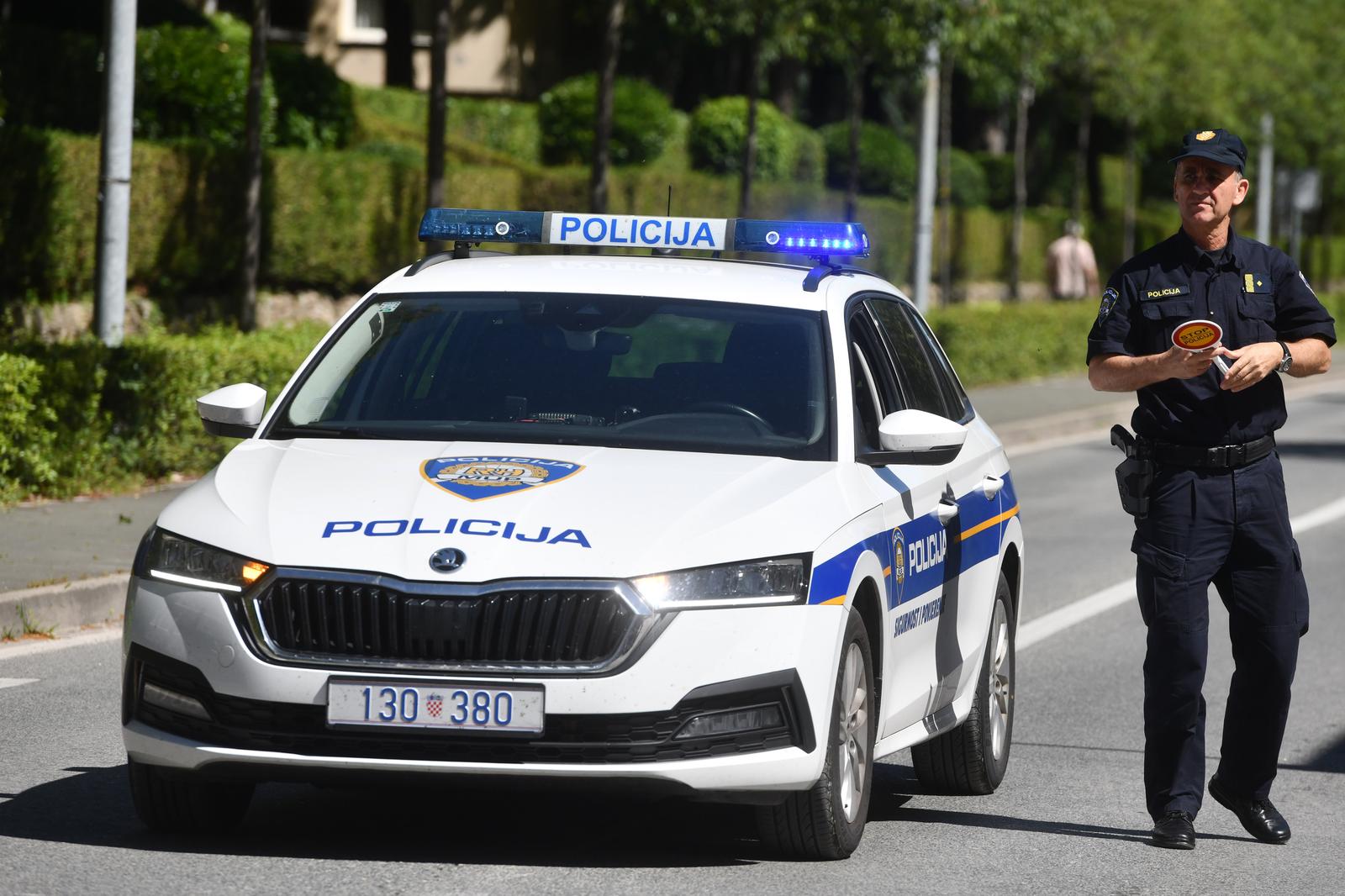 Knin: Prometna policija u osiguranju najavljenog okupljanja