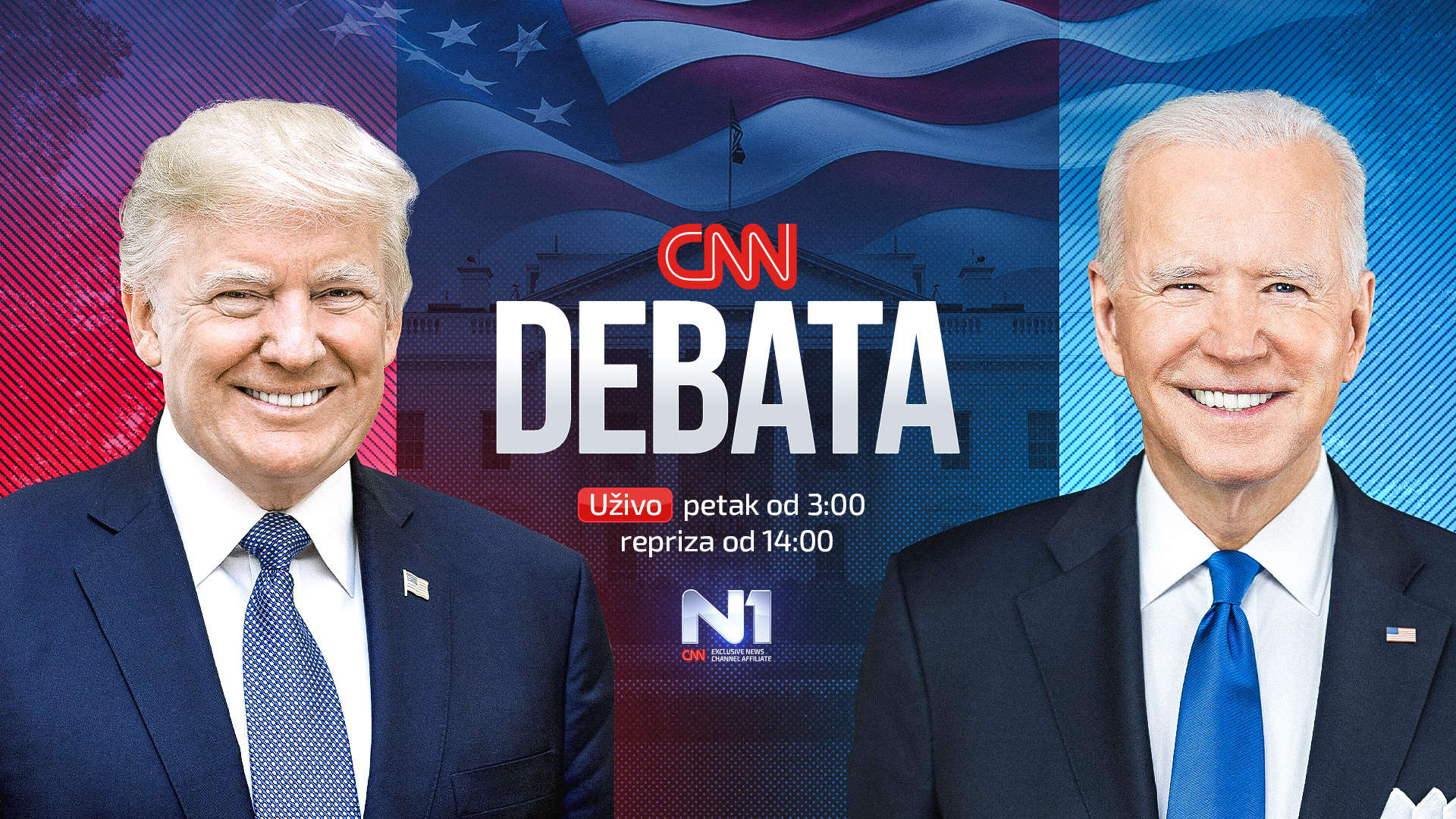 CNN Debata Trump Biden