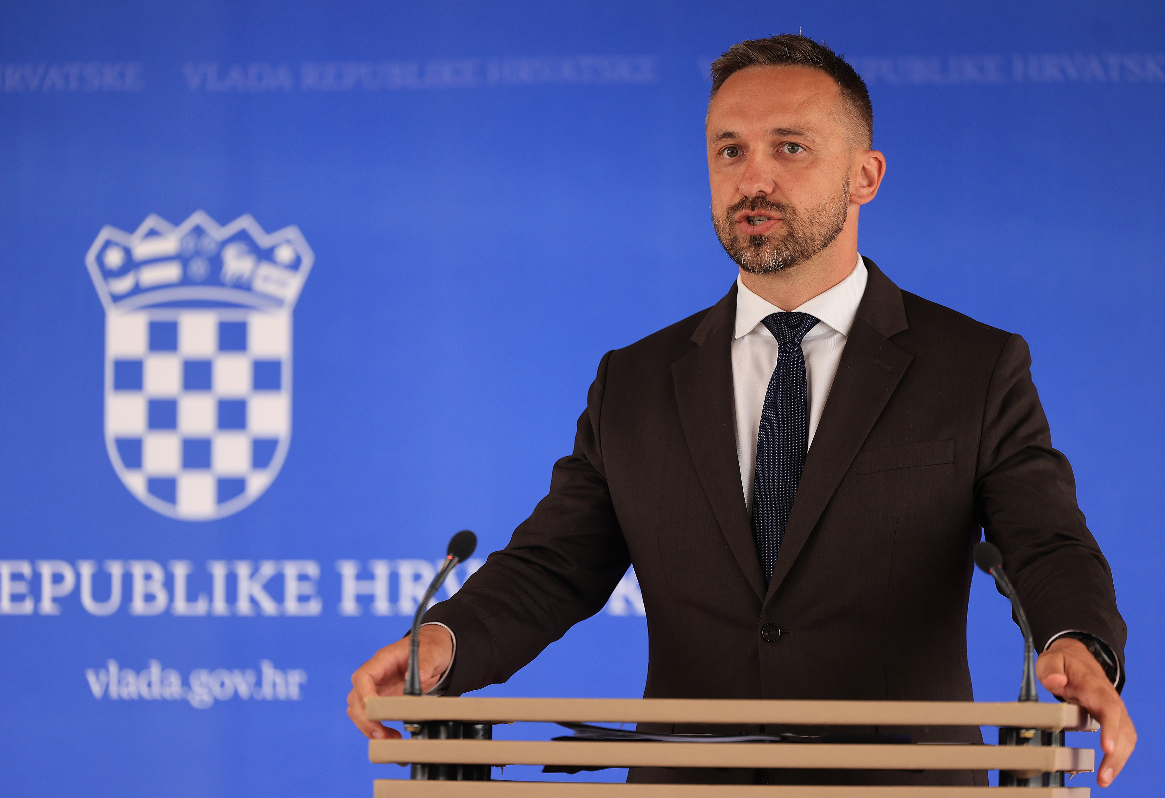 Zagreb: Ministar Marin Piletić obratio se medijima nakon održane sjednice Vlade