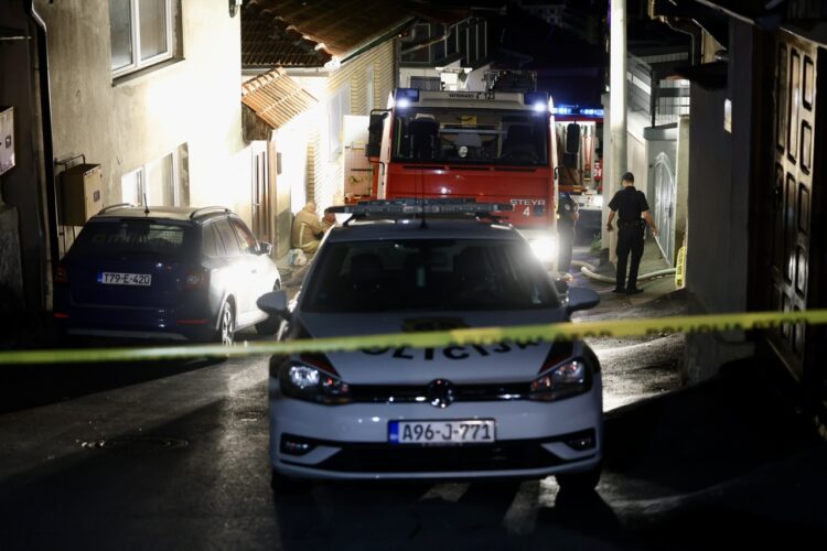 sarajevo, požar, policija