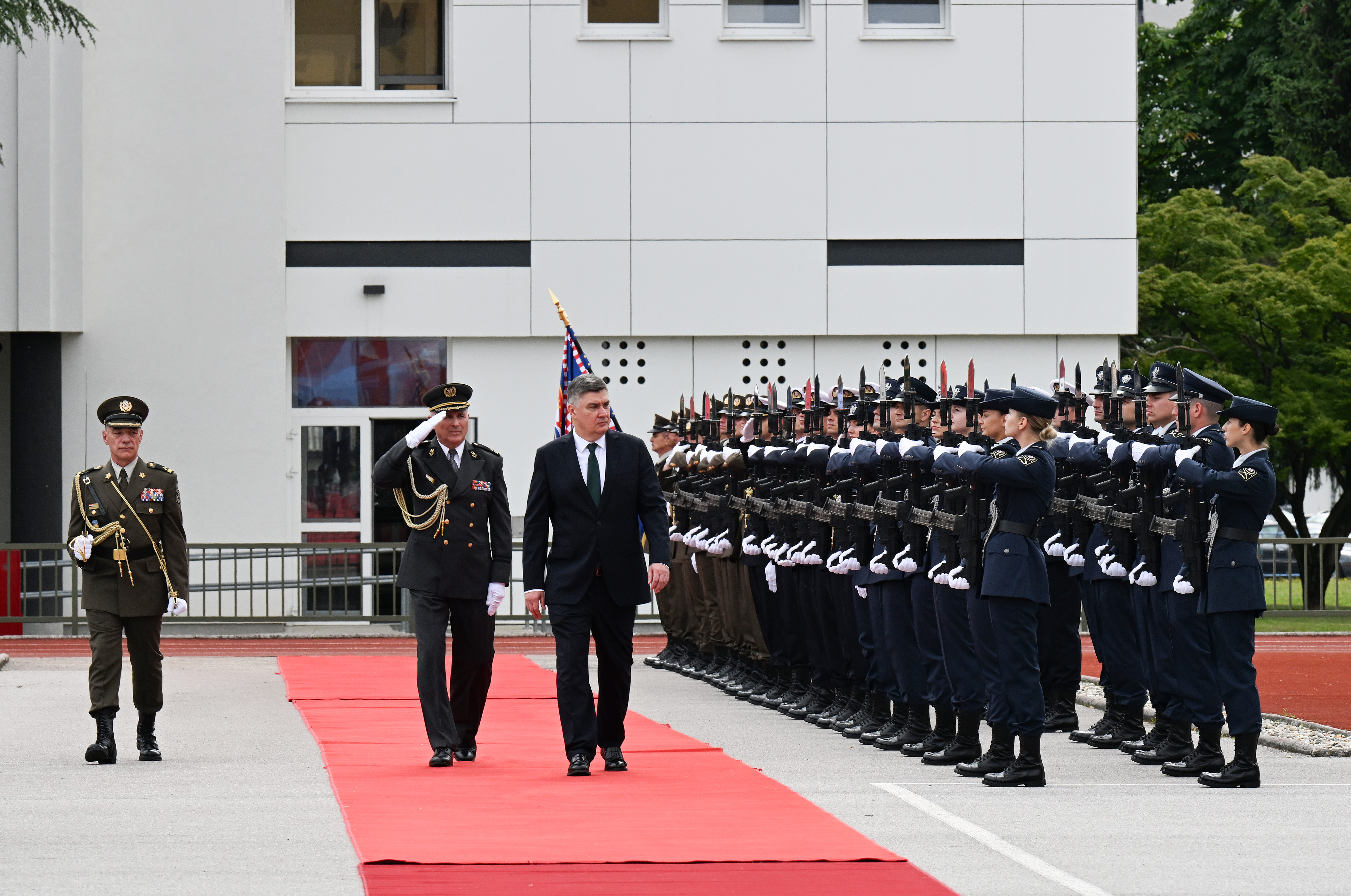 Zagreb: Svečana promocija polaznika vojnih izobrazbi Hrvatskog vojnog učilišta "dr. Franjo Tuđman"