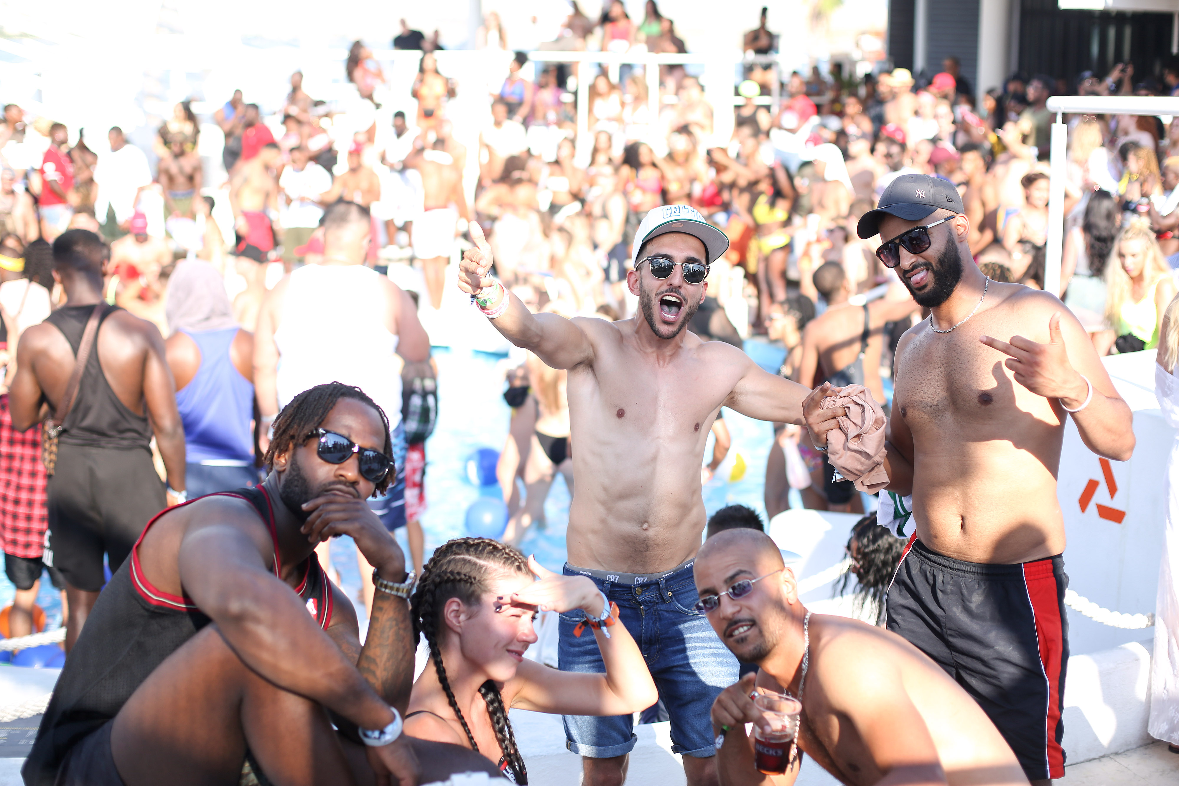 turisti, party, zrće