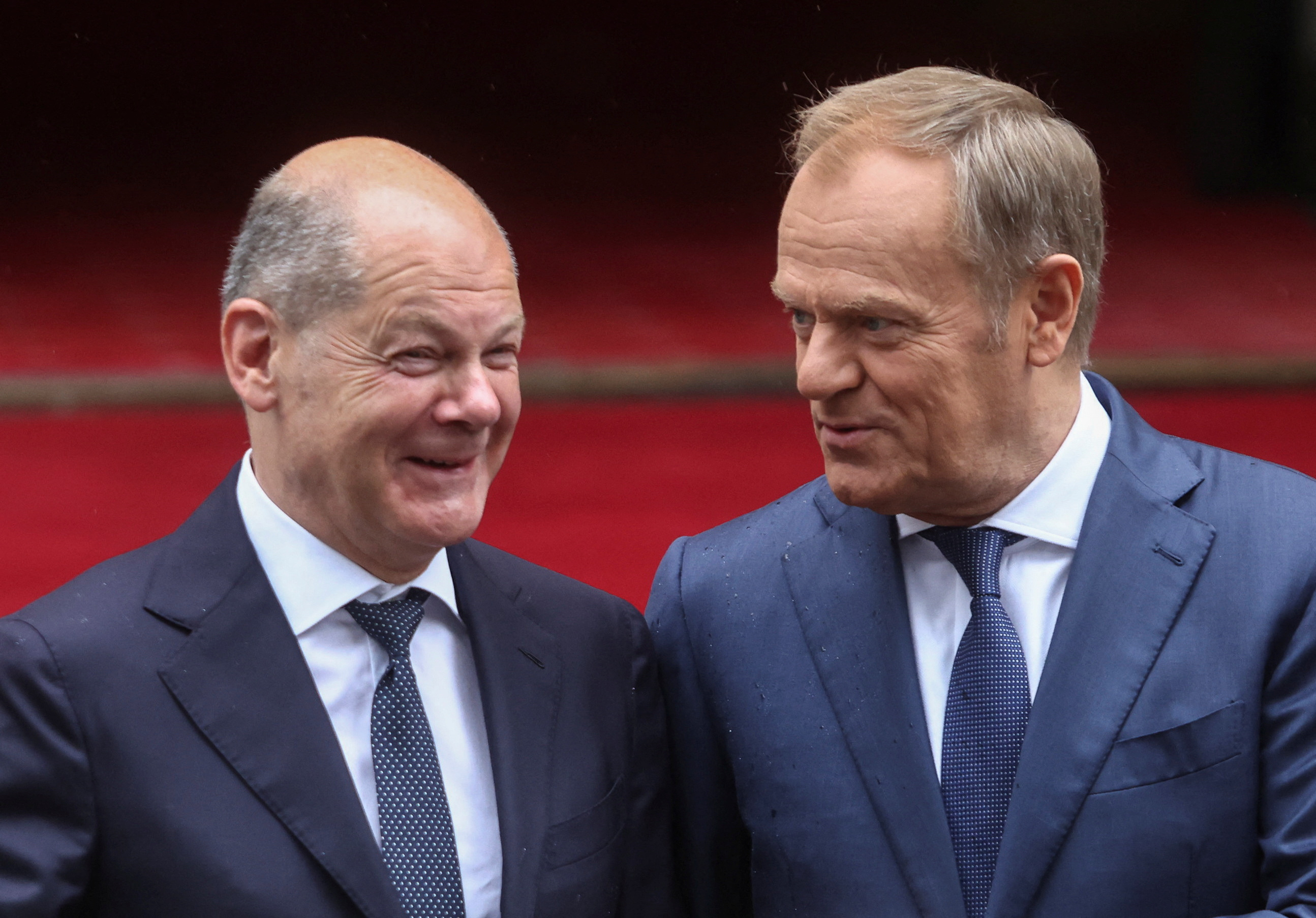 Olaf Scholz, Donald Tusk