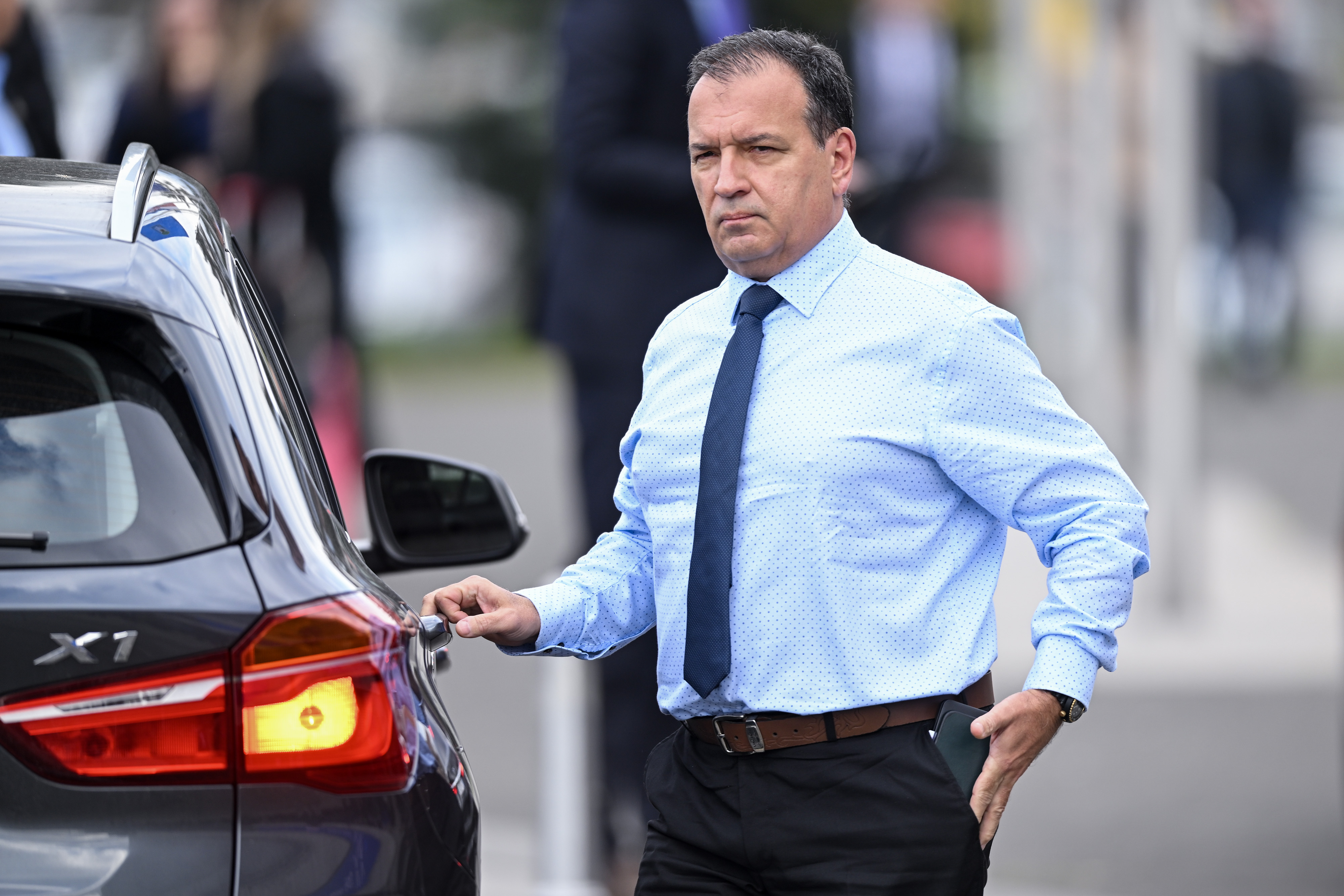 Zagreb: Okupljanje uzvanika uoči 20. Općeg sabora HDZ-a u KD Vatroslav Lisinski