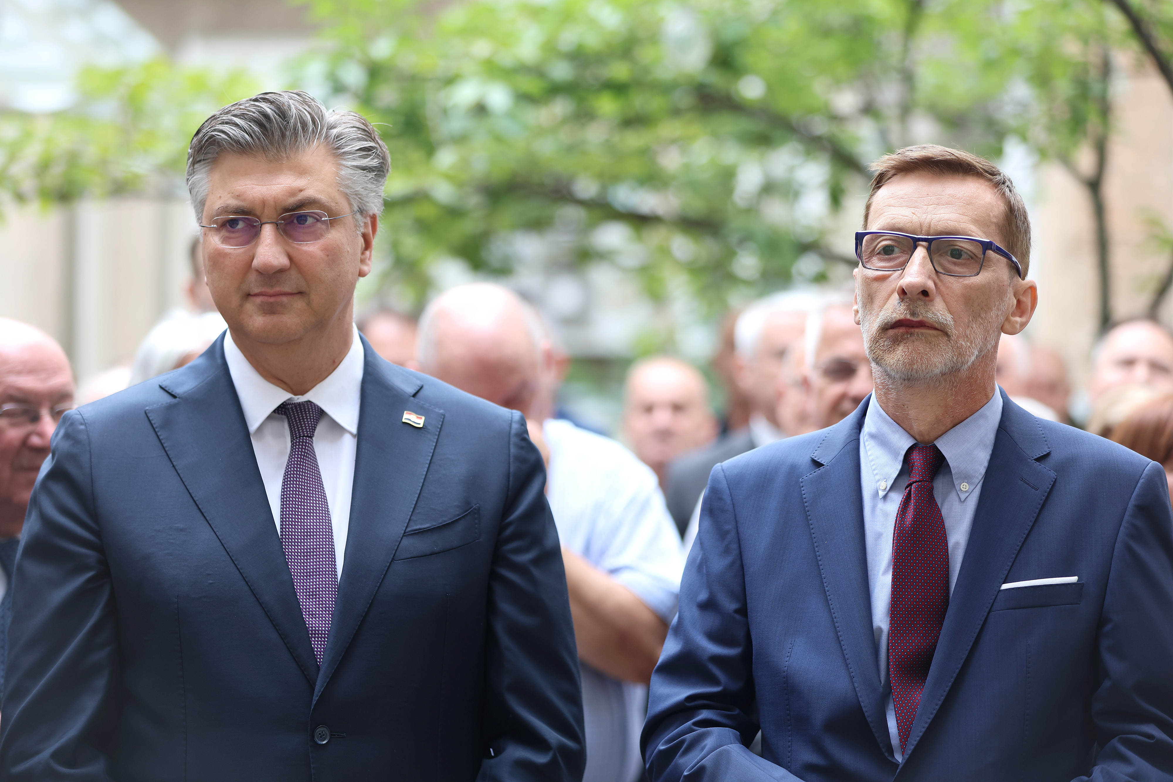 Zagreb: Svečano otkrivena spomen-ploča povodom donošenja Zakona o hrvatskom jeziku