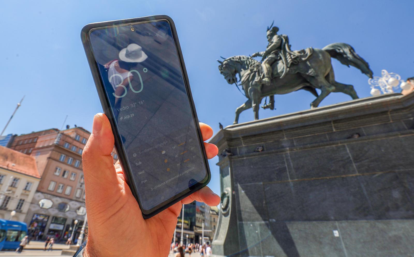 Velike vrućine u Zagrebu